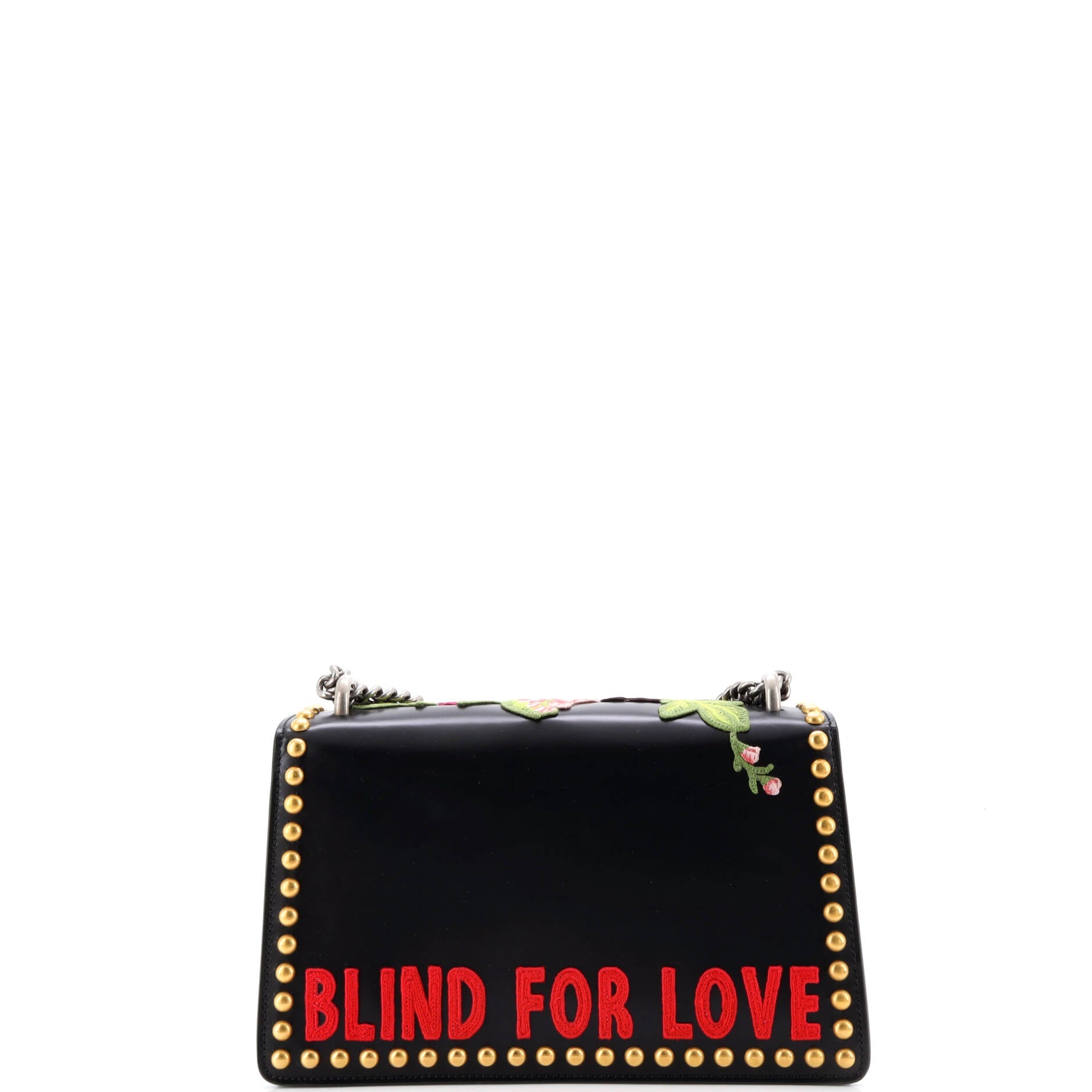 Dionysus Bag Embroidered Studded Leather Medium