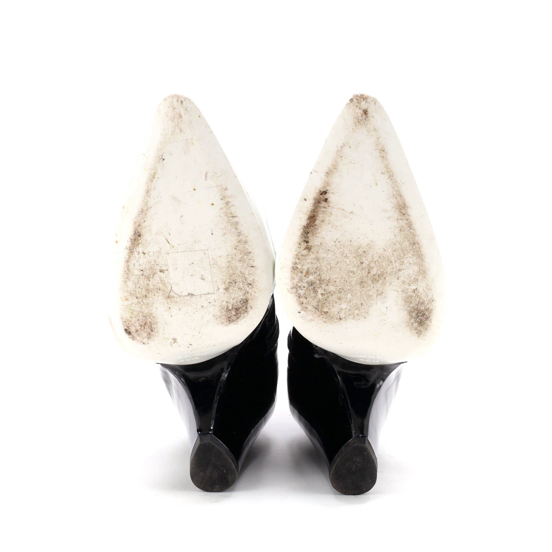 Women's CC Cut Out Ankle Boots Patent