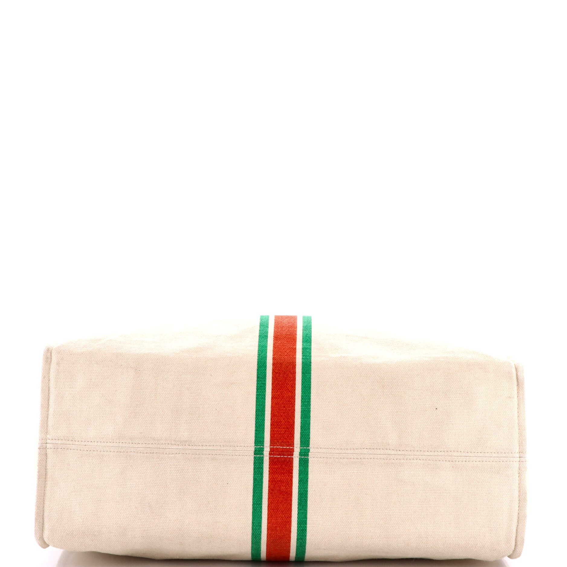 Interlocking G Web Tote Canvas Large