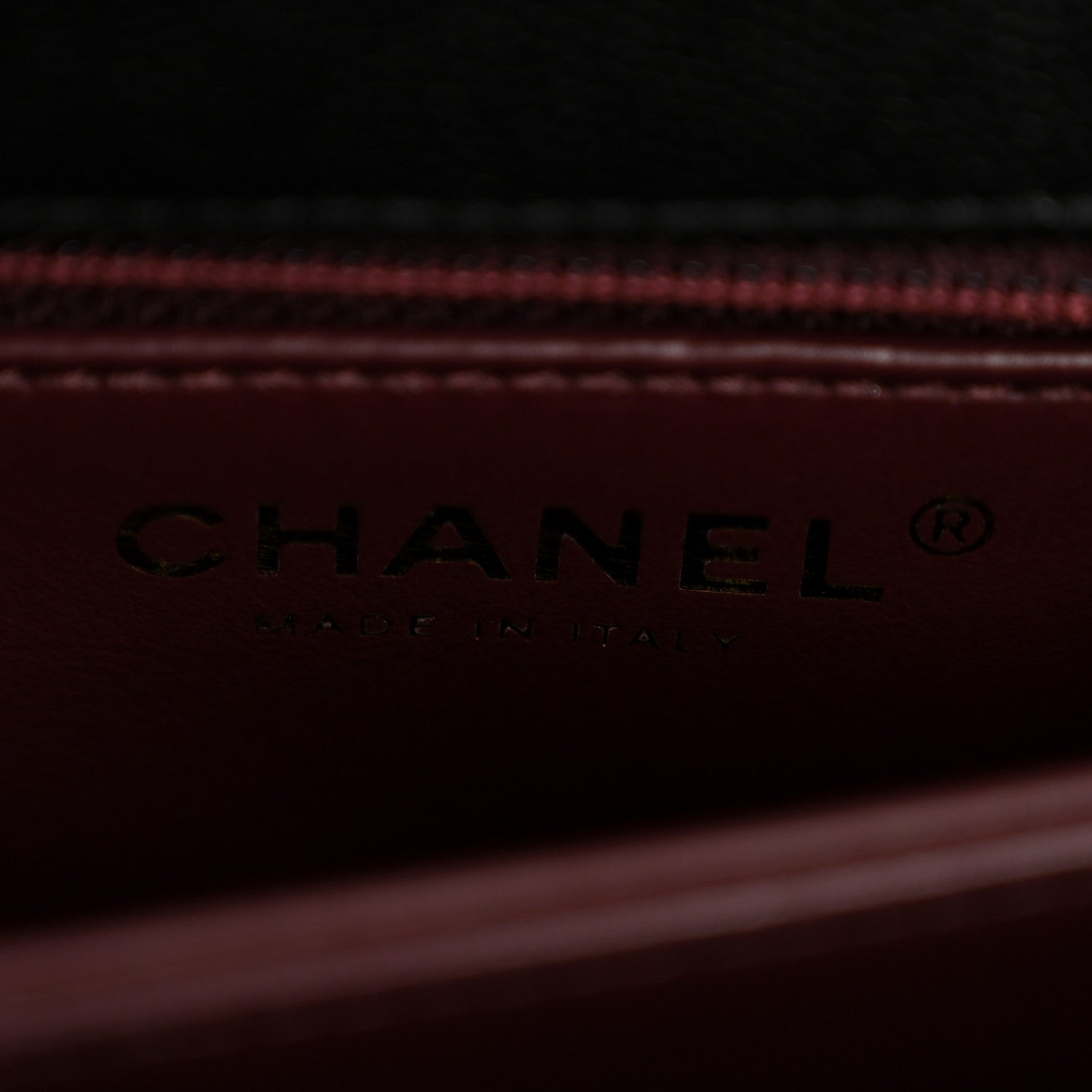 Caviar Quilted Mini Coco Handle Flap Black