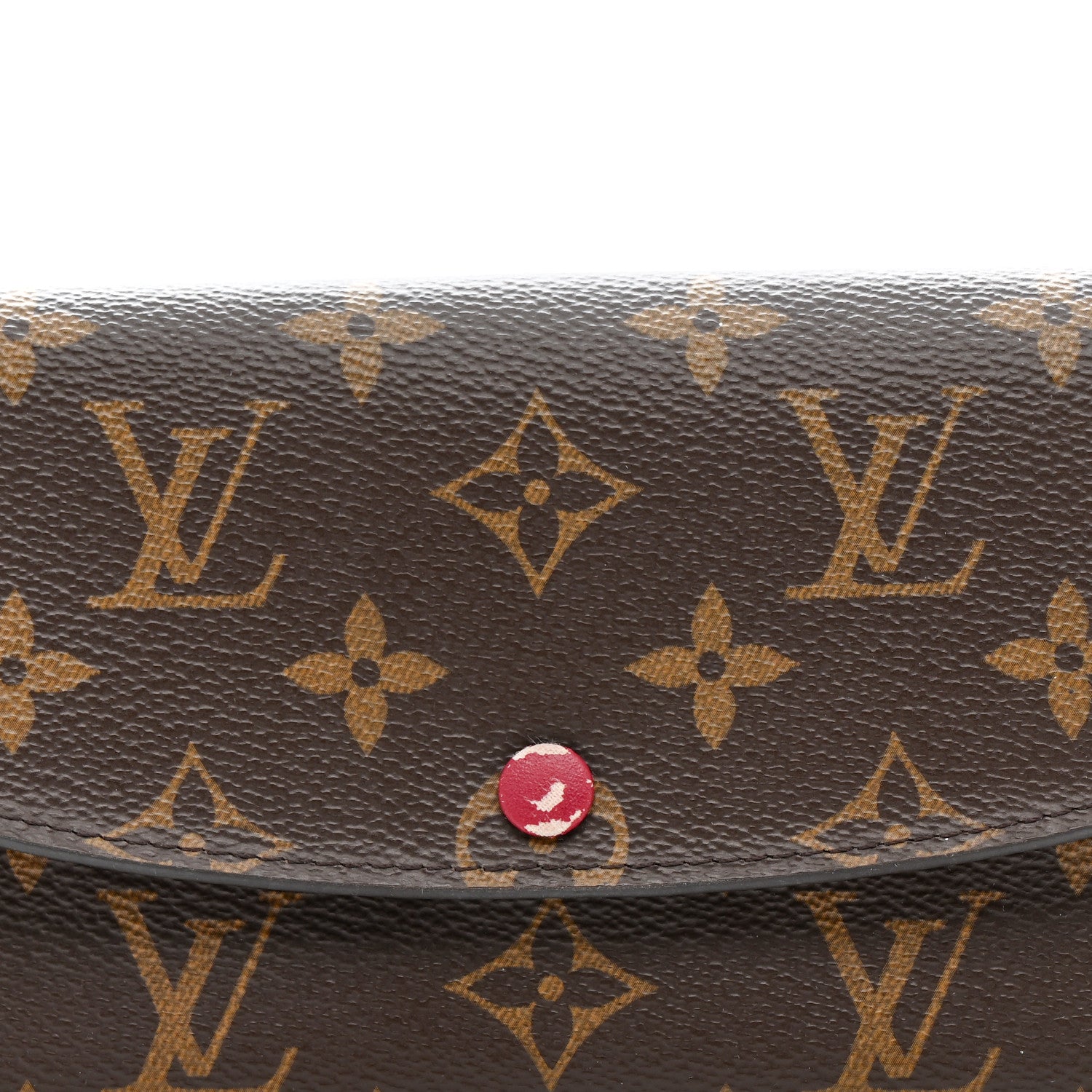 Monogram Emilie Wallet Fuchsia