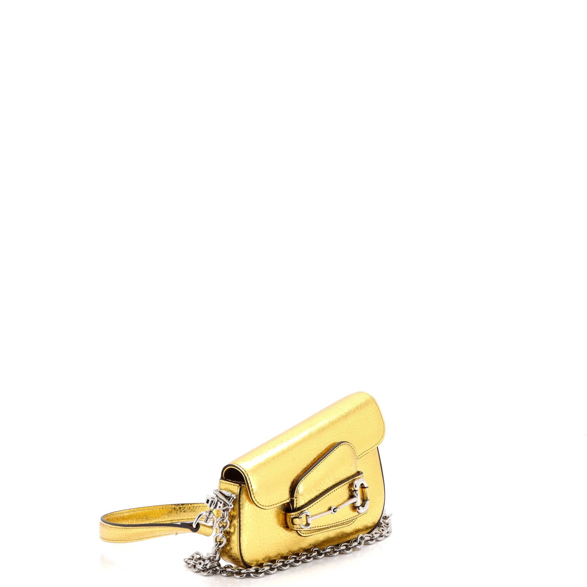 Horsebit 1955 Asymmetric Shoulder Bag Leather Mini