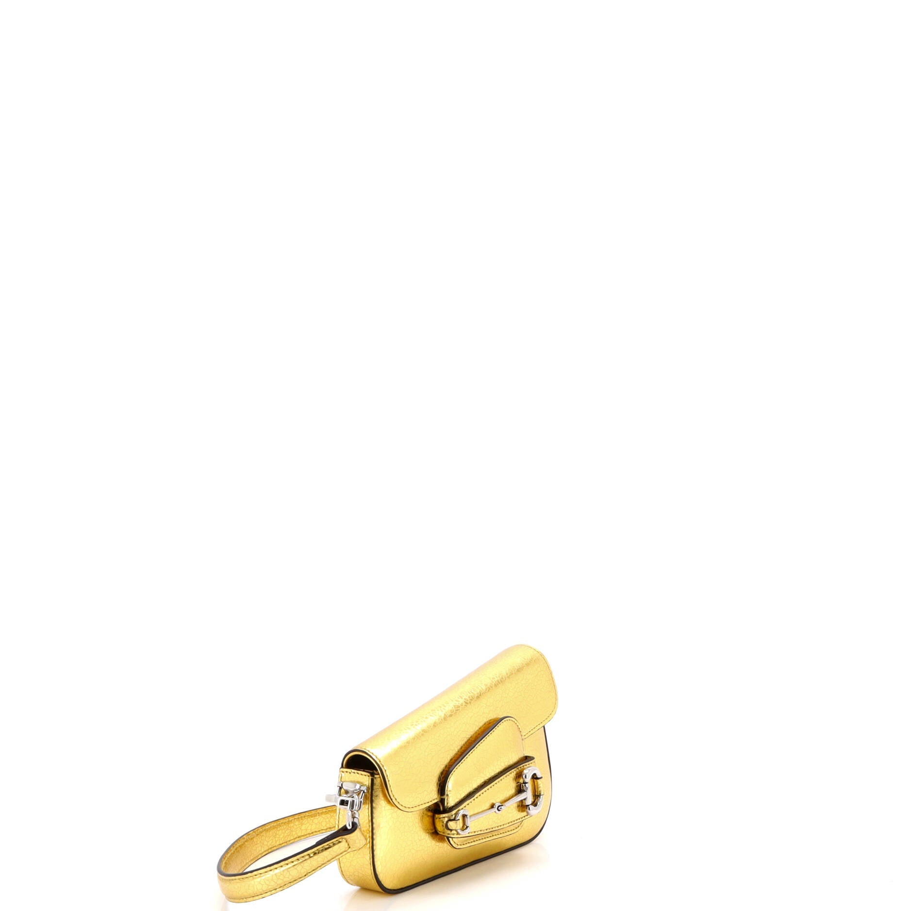 Horsebit 1955 Asymmetric Shoulder Bag Leather Mini