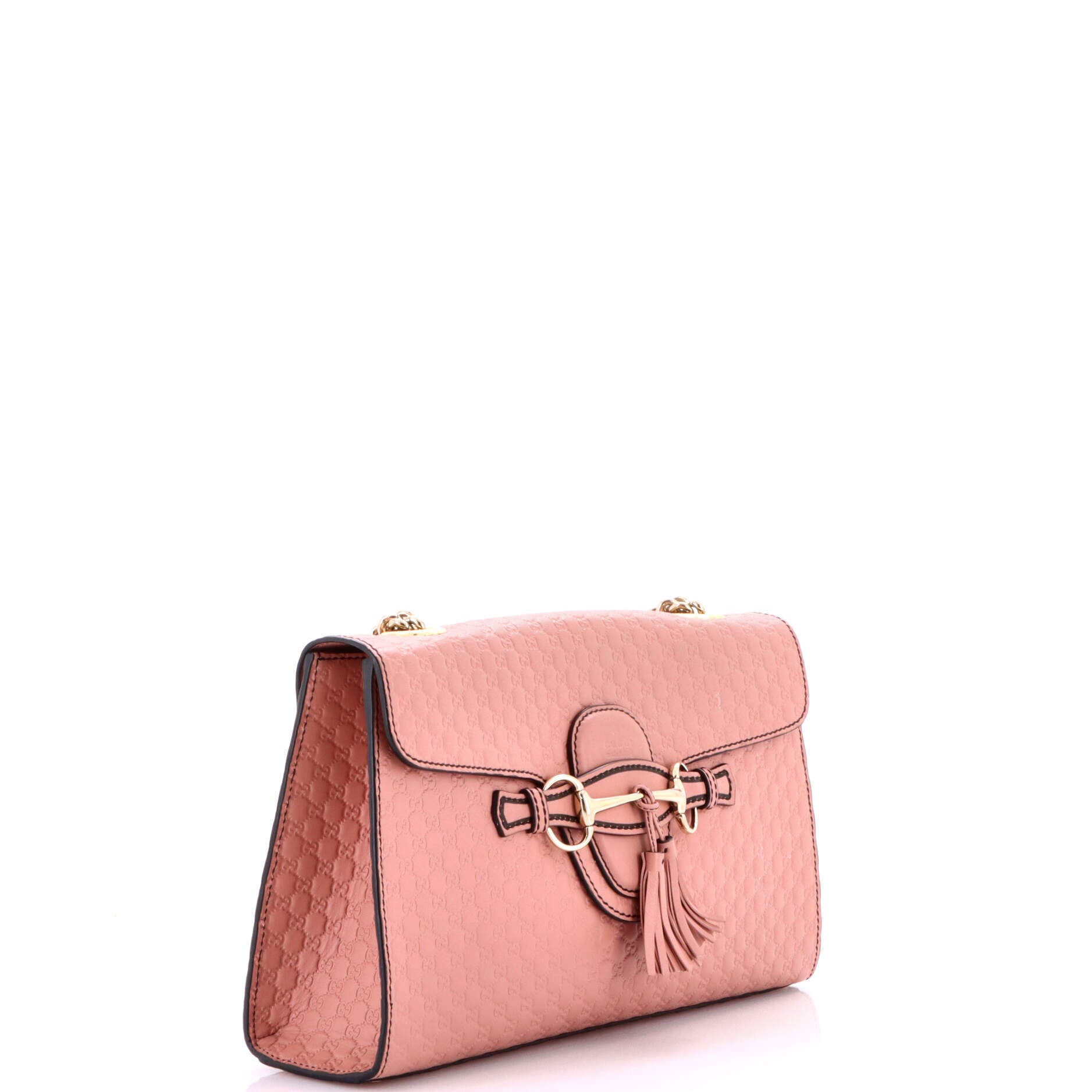 Emily Chain Flap Bag Microguccissima Leather Medium
