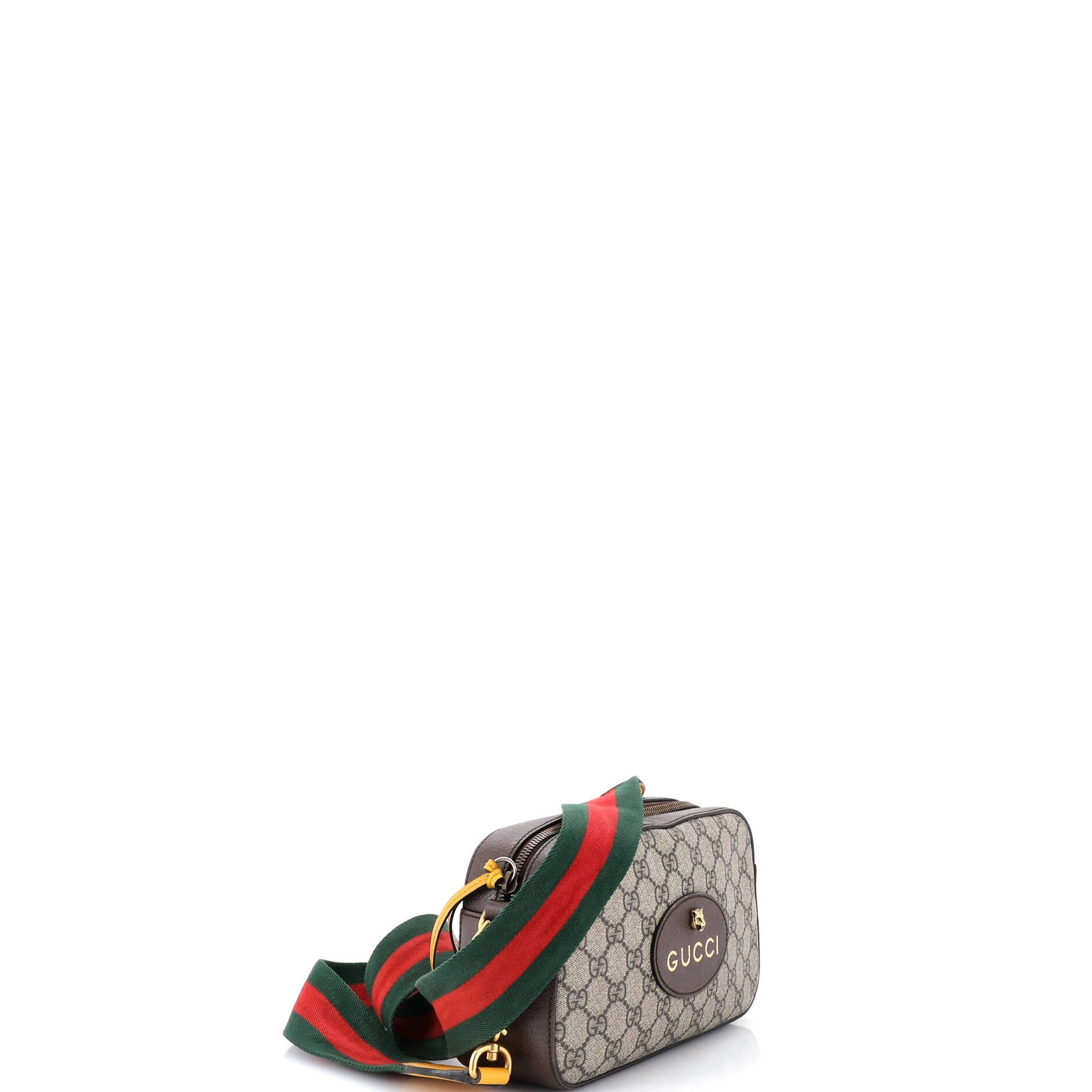 Neo Vintage Camera Messenger Bag GG Coated Canvas