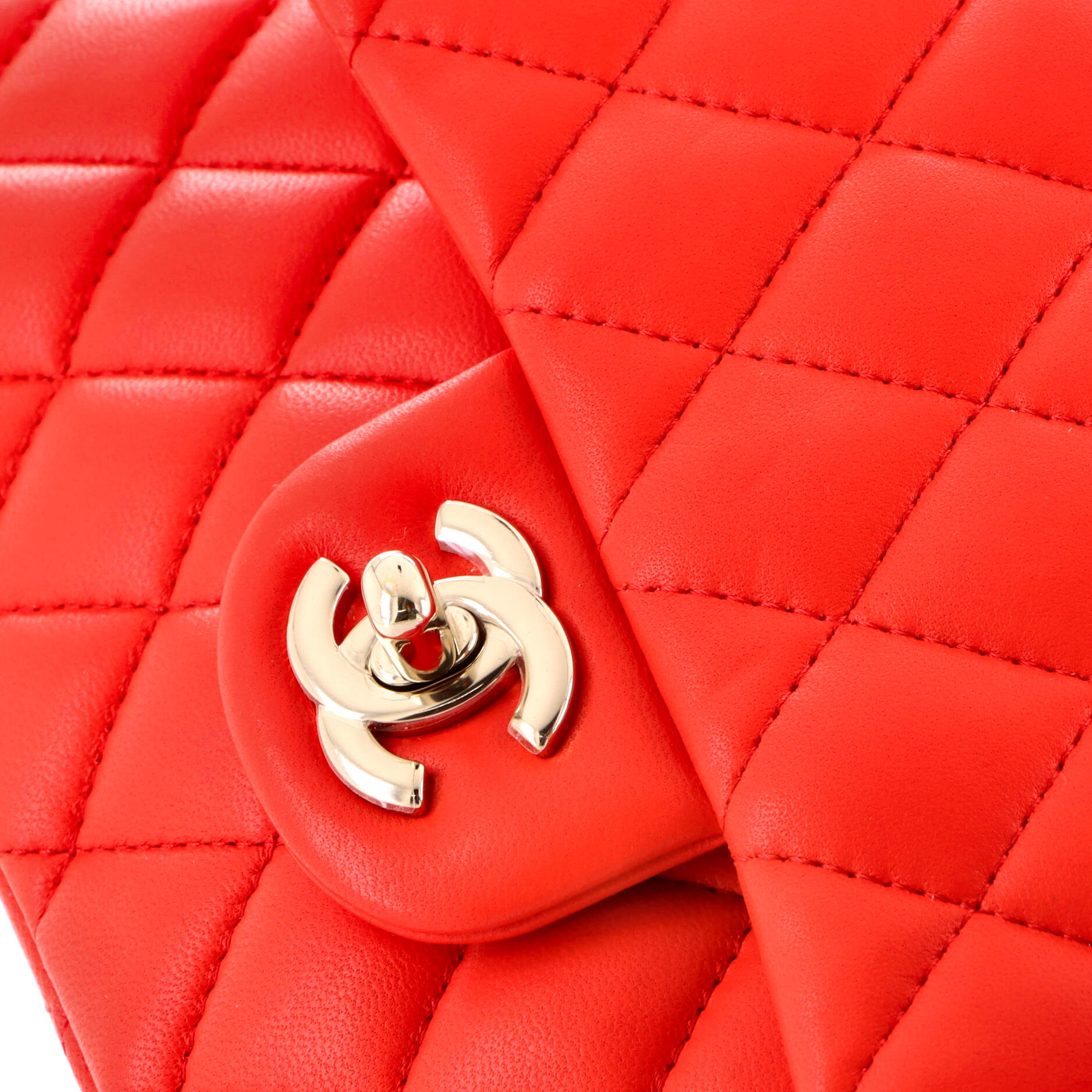 Classic Double Flap Bag Quilted Lambskin Medium
