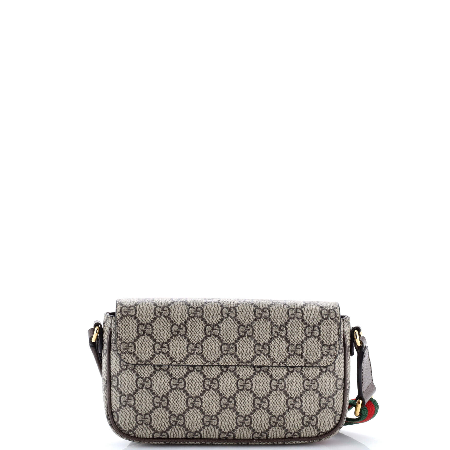 Ophidia Envelope Flap Shoulder Bag GG Coated Canvas Mini