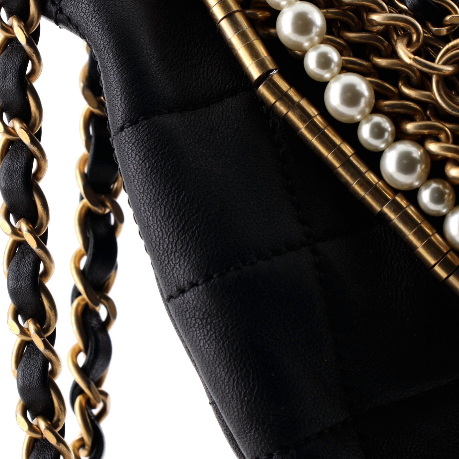 All About Chains Waist Bag Quilted Lambskin