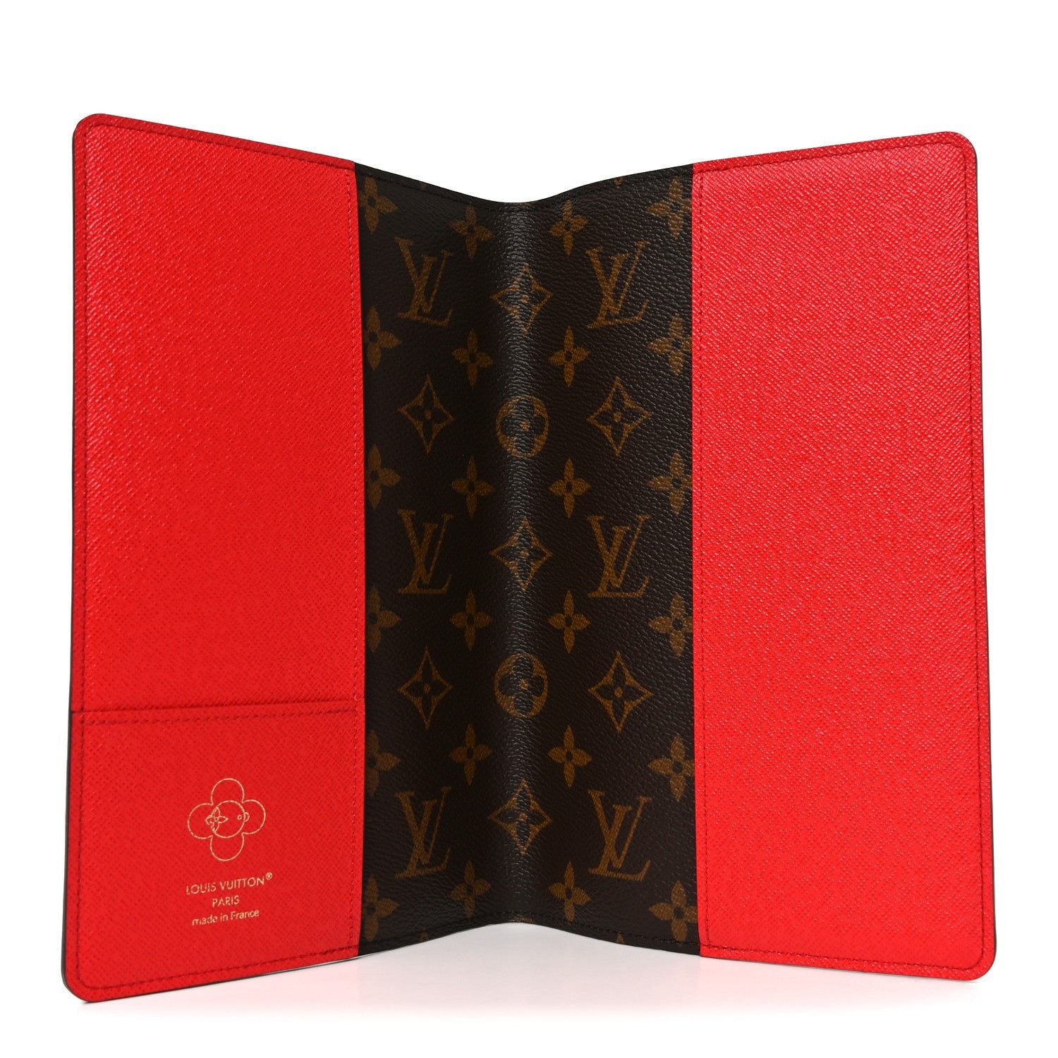 Monogram Emily Notebook Cover MM Coquelicot