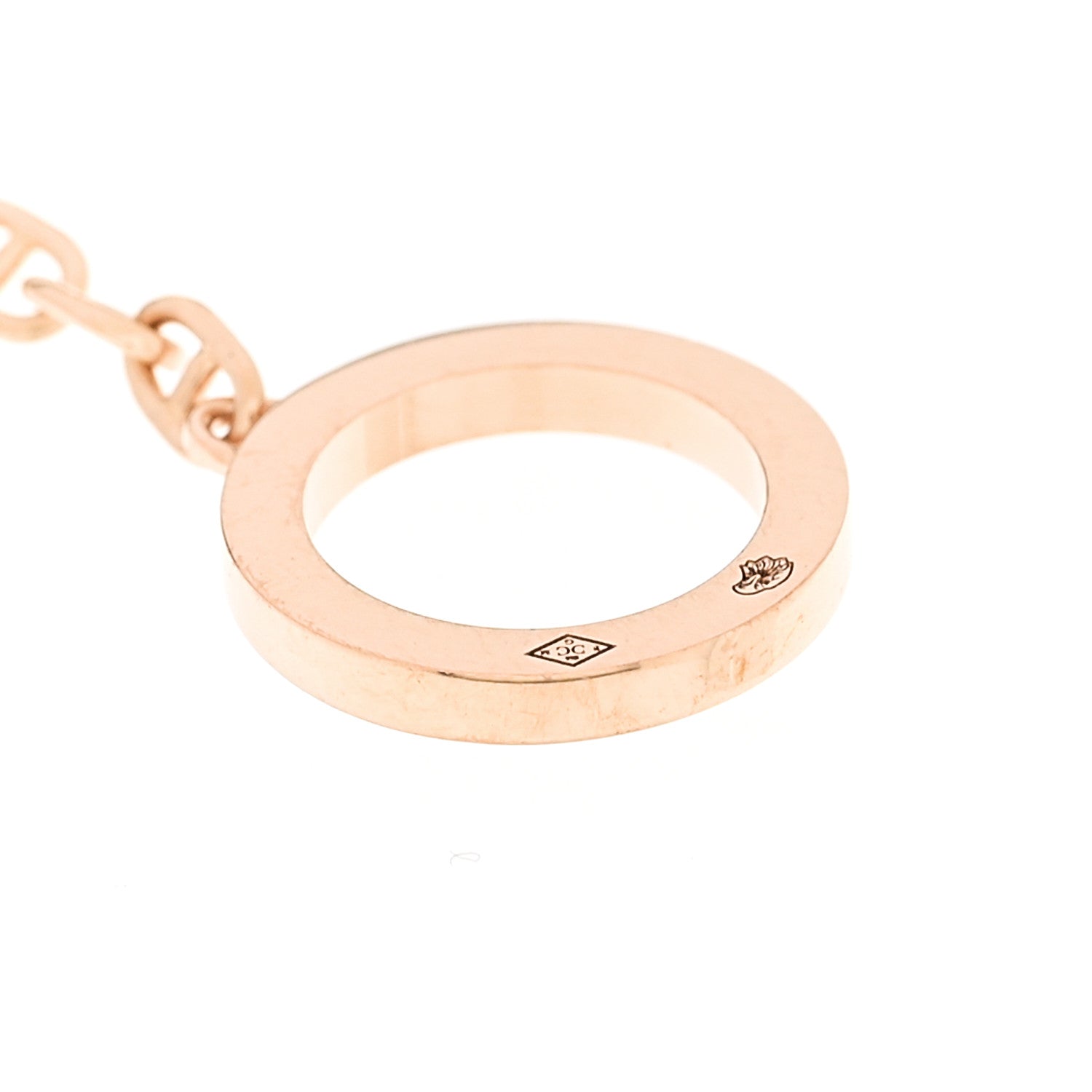 18K Rose Gold Diamond Chaine d'Ancre Verso Bracelet ST
