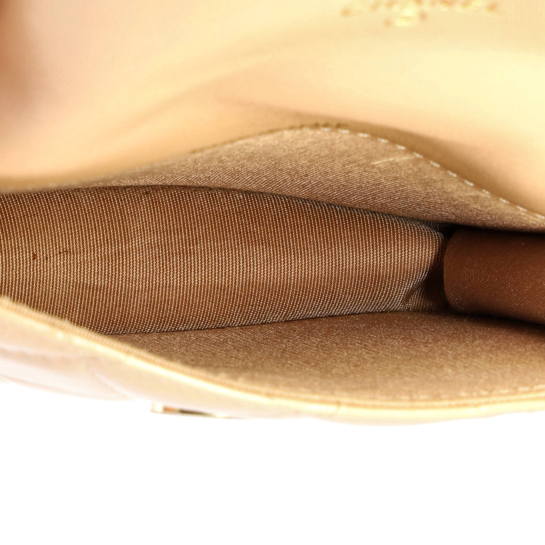 Perfect Fit Flap Coin Purse with Chain Quilted Calfskin