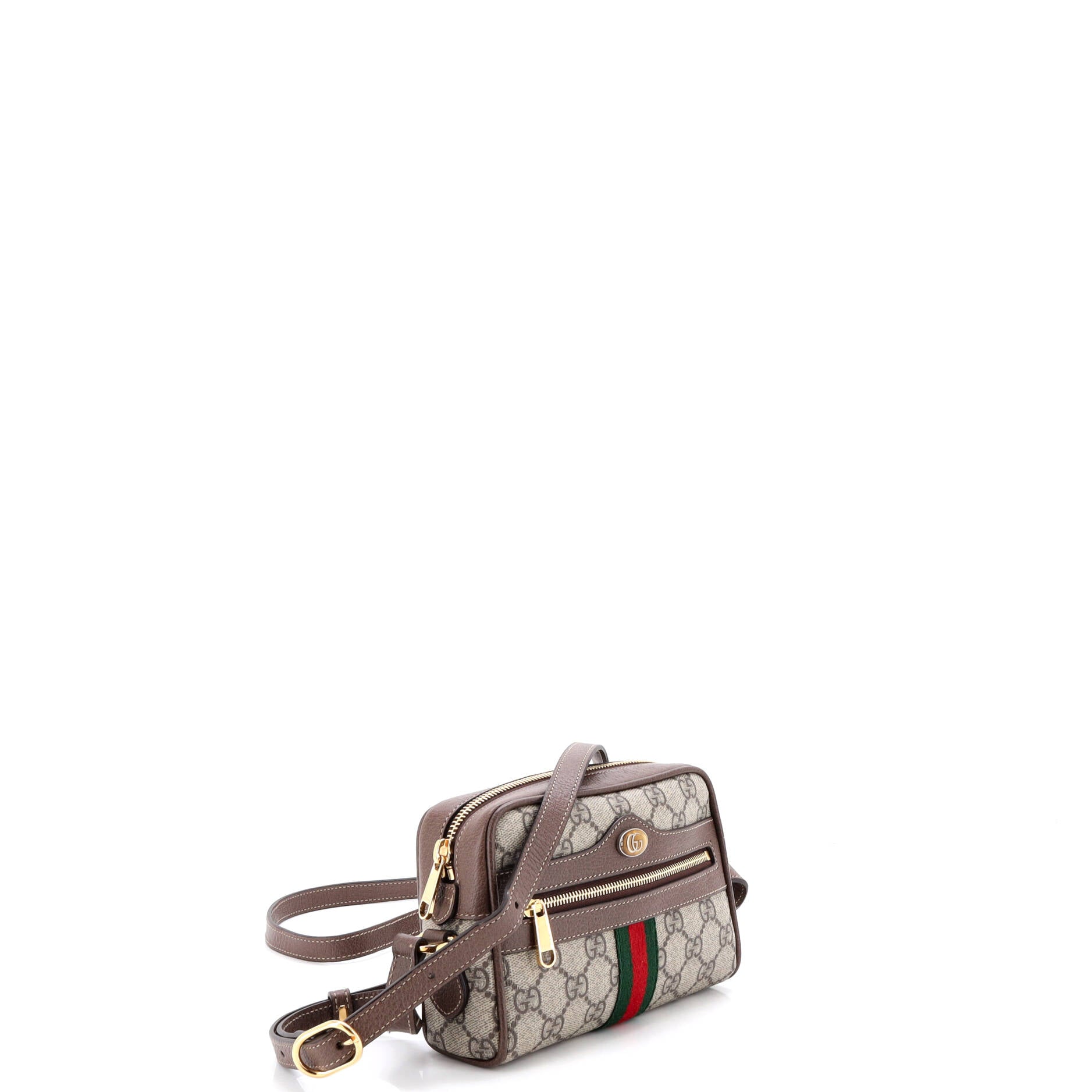 Ophidia Shoulder Bag GG Coated Canvas Mini