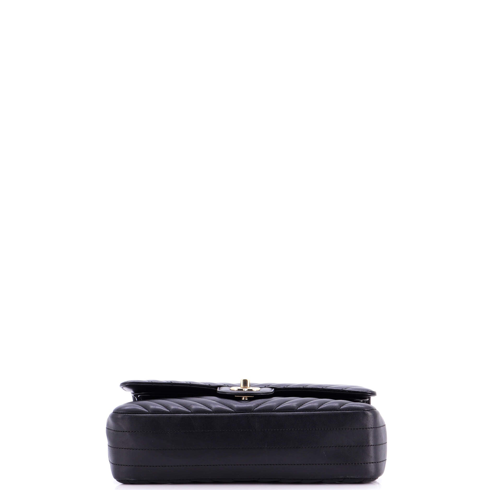 Classic Double Flap Bag Chevron Lambskin Medium