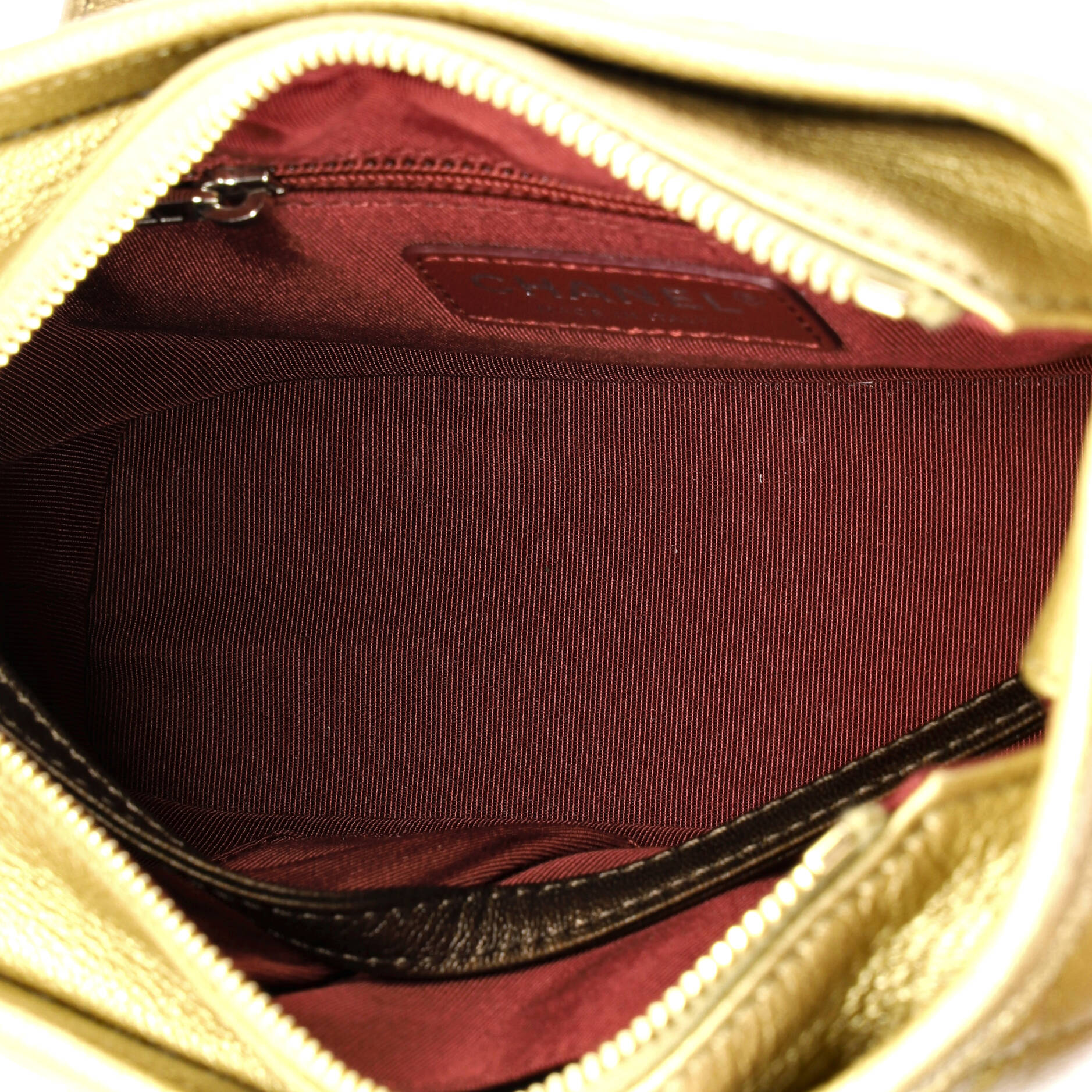 Gabrielle Hobo Quilted Ombre Goatskin Small