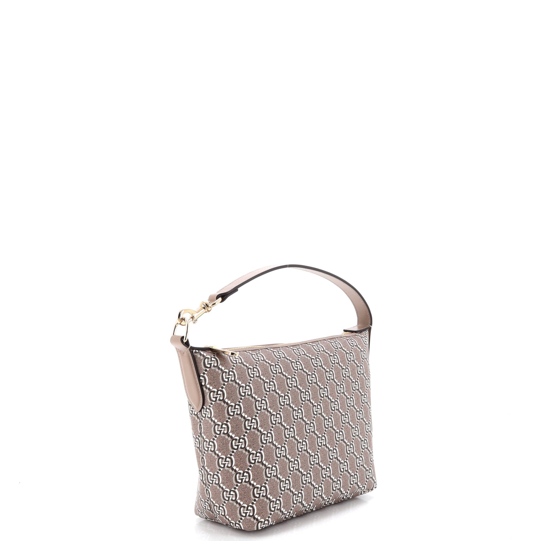 Ophidia Zip Shoulder Bag GG Shadow Coated Canvas Super Mini