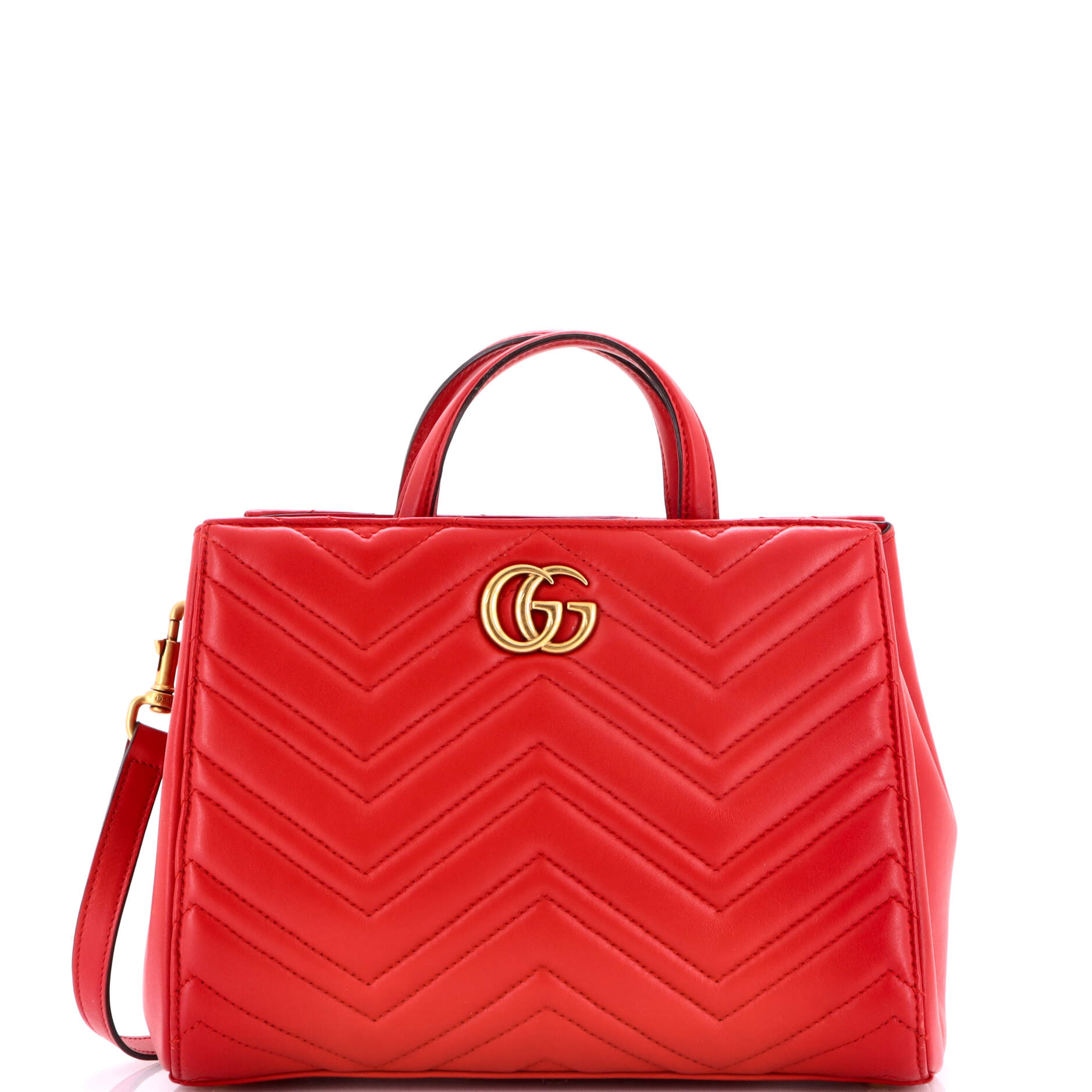 GG Marmont Tote Matelasse Leather Small