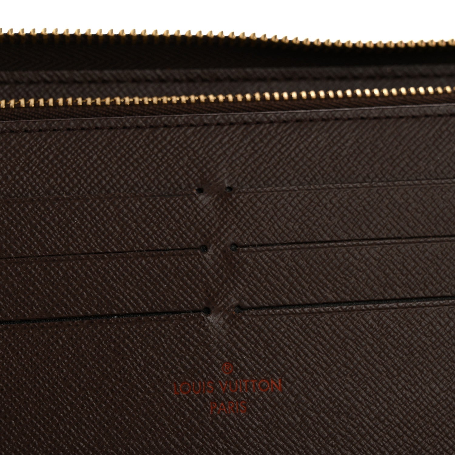 Damier Ebene Zippy Organizer Wallet