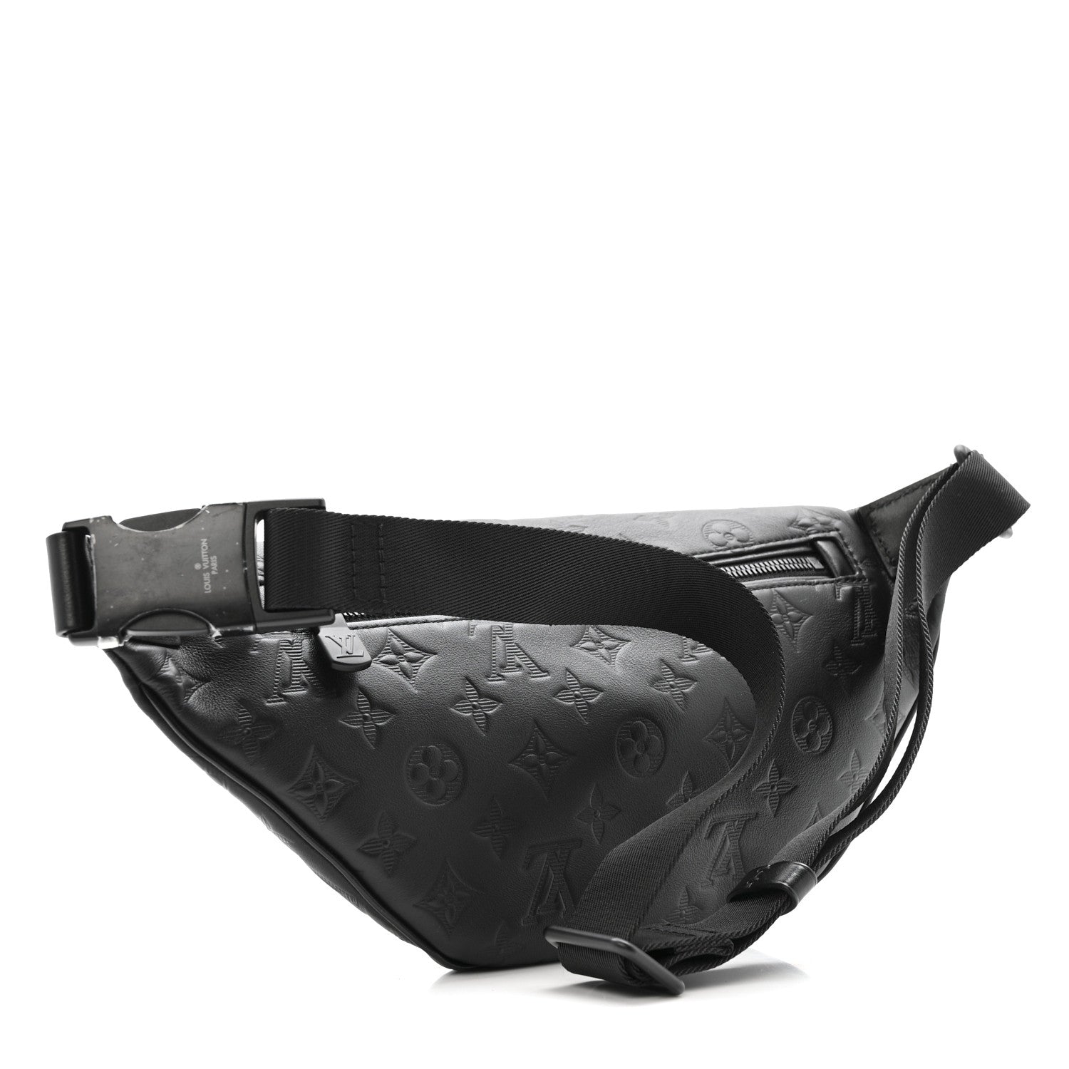 Calfskin Monogram Shadow Discovery Bumbag Black