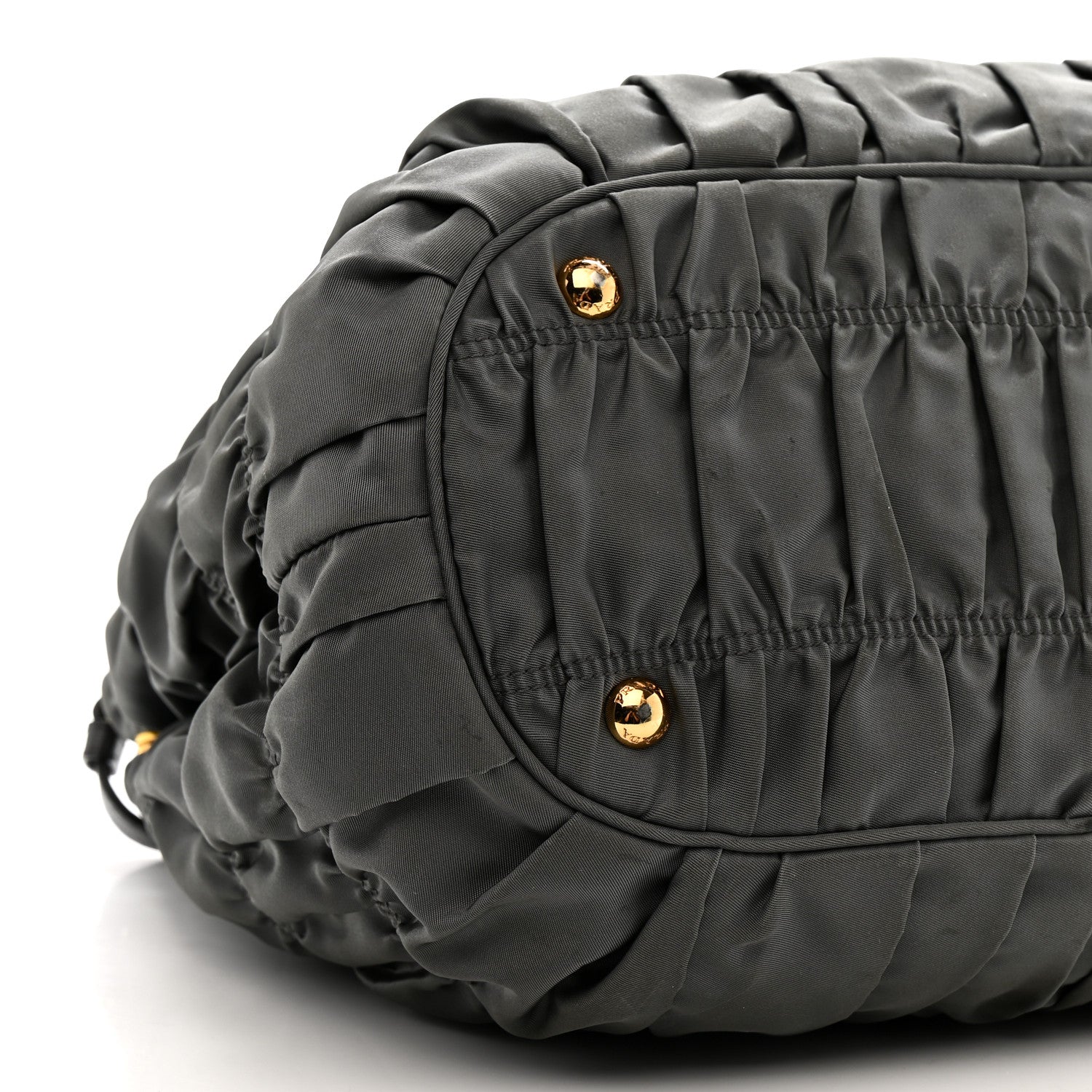 Tessuto Nylon Gaufre Tote Ardesia