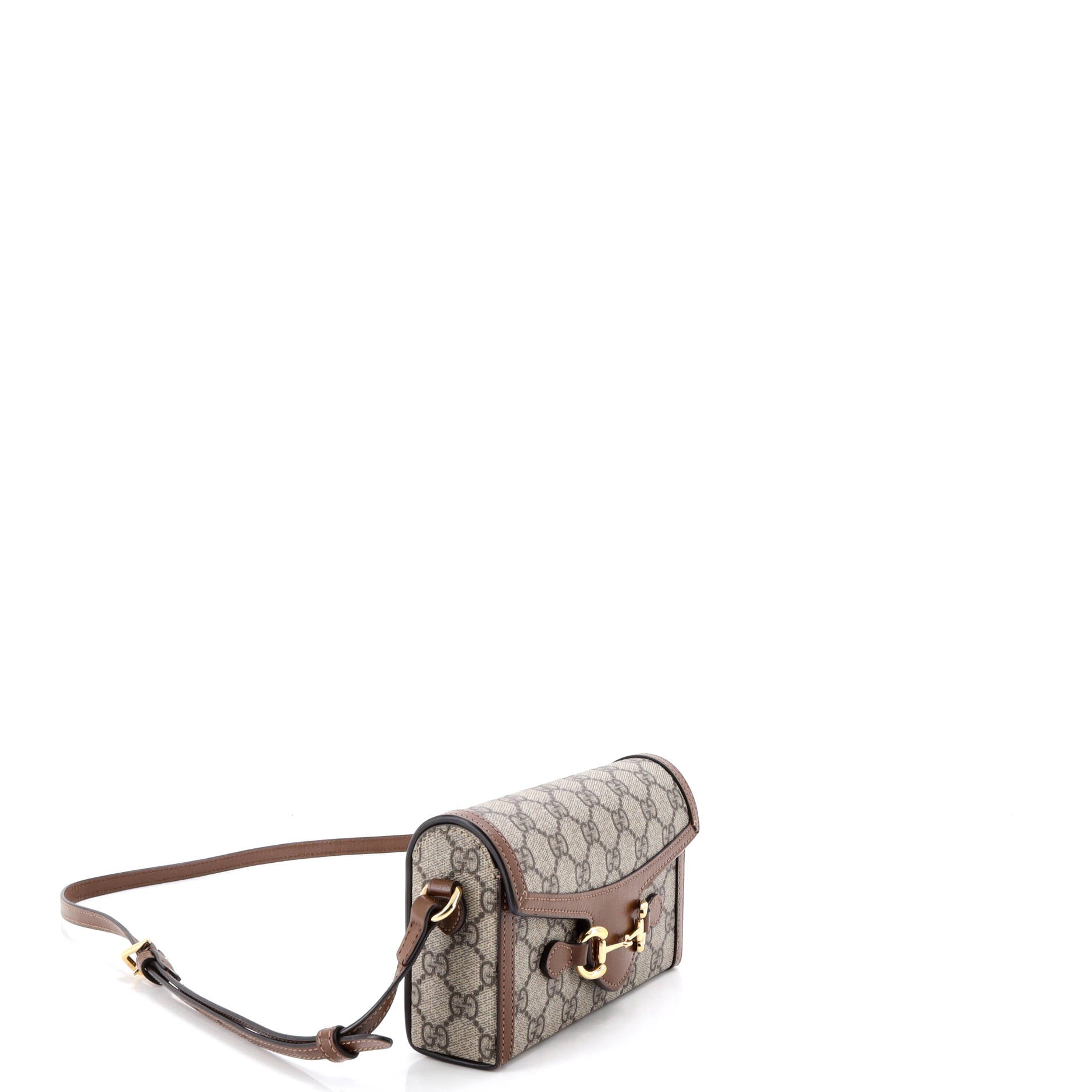 Horsebit 1955 Flap Crossbody Bag GG Coated Canvas Mini