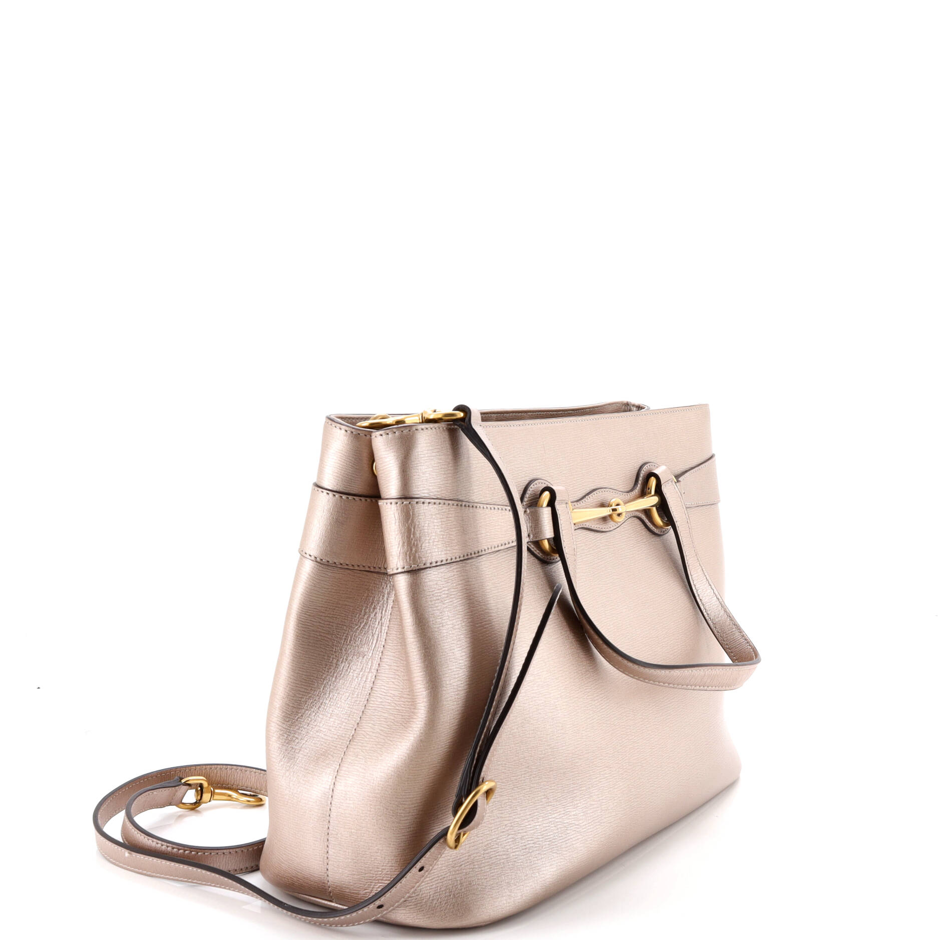 Bright Bit Convertible Tote Leather Large