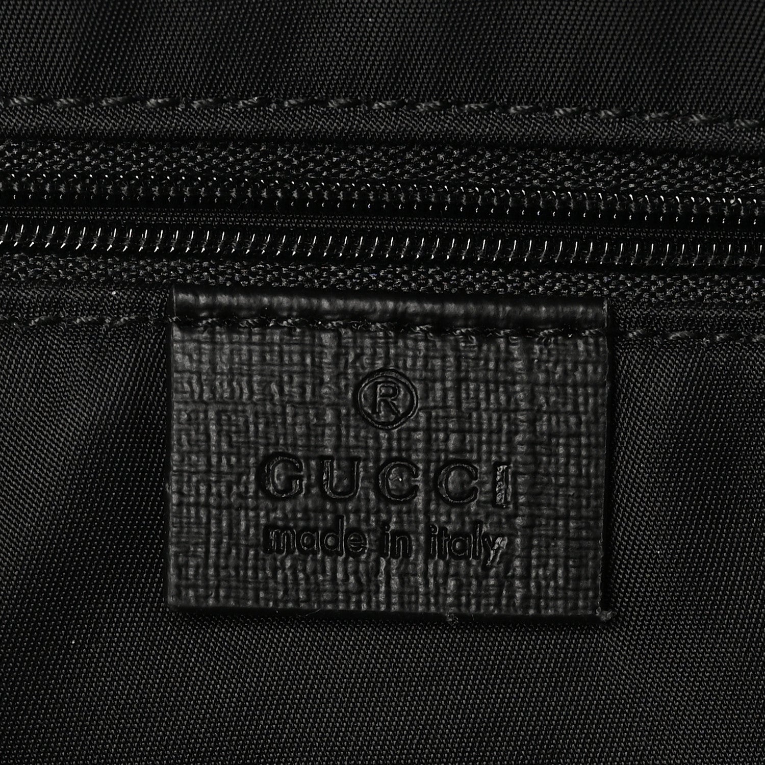 Denim GG Monogram Childrens Backpack Black
