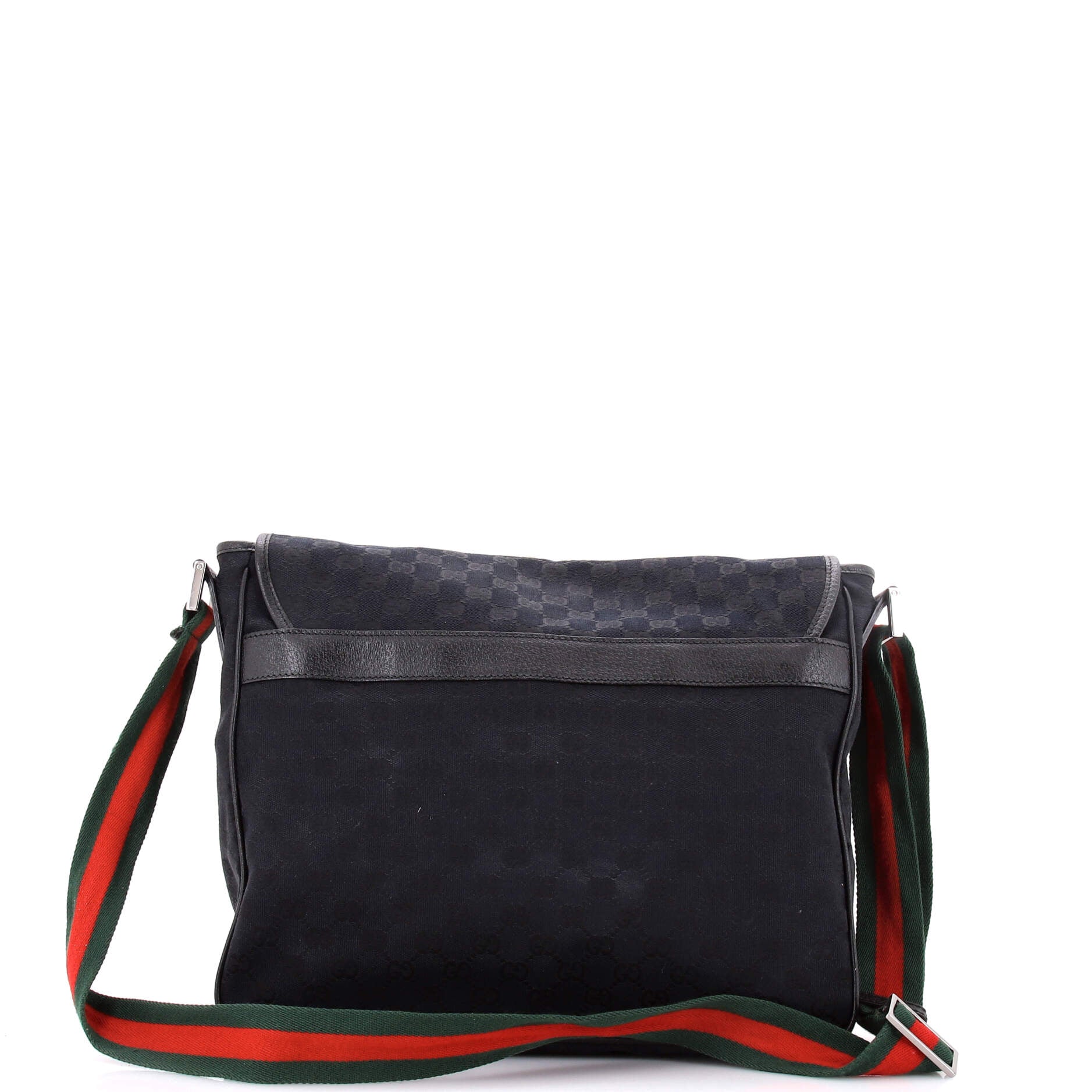 Web Strap Flap Messenger GG Canvas Medium