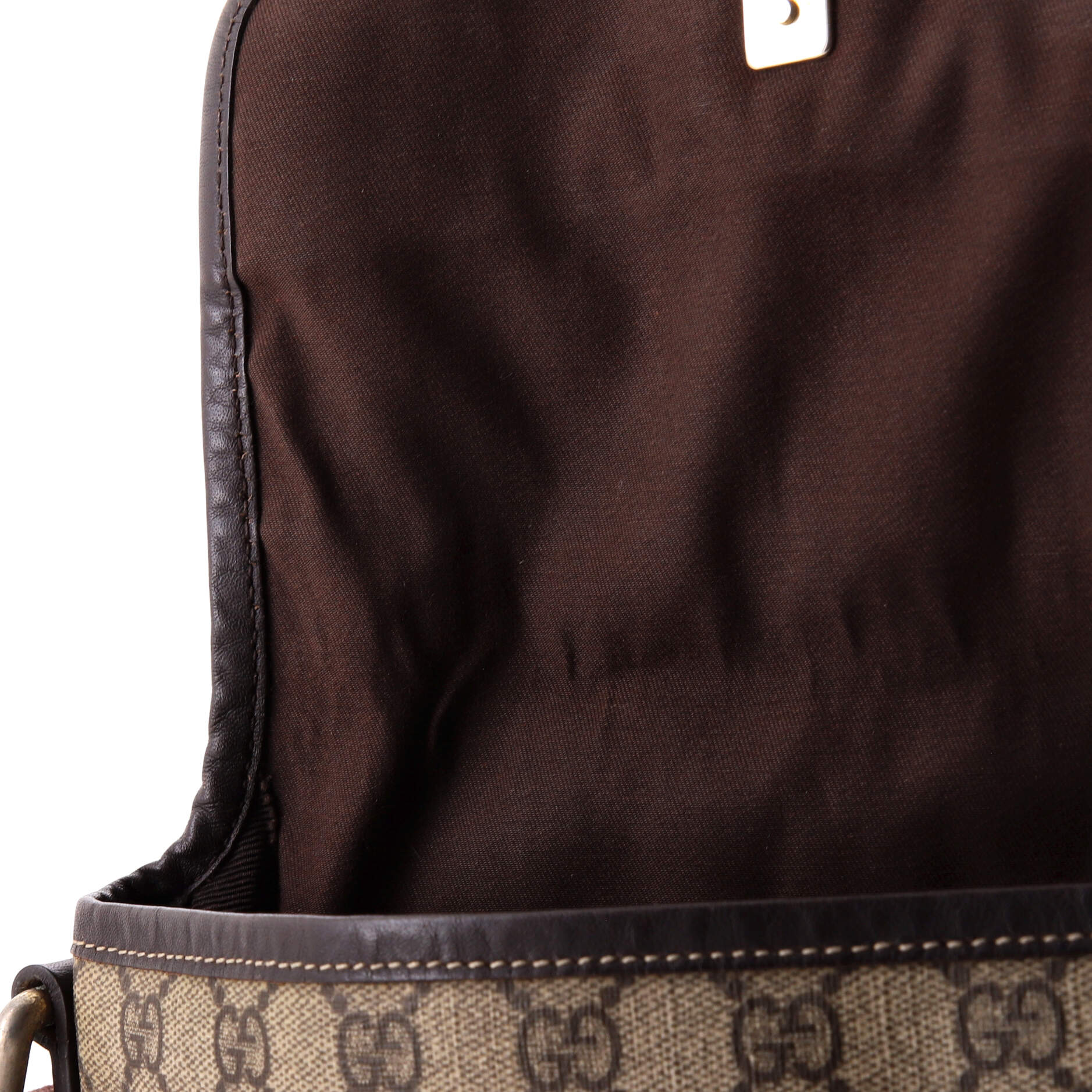 Flap Messenger GG Coated Canvas Small