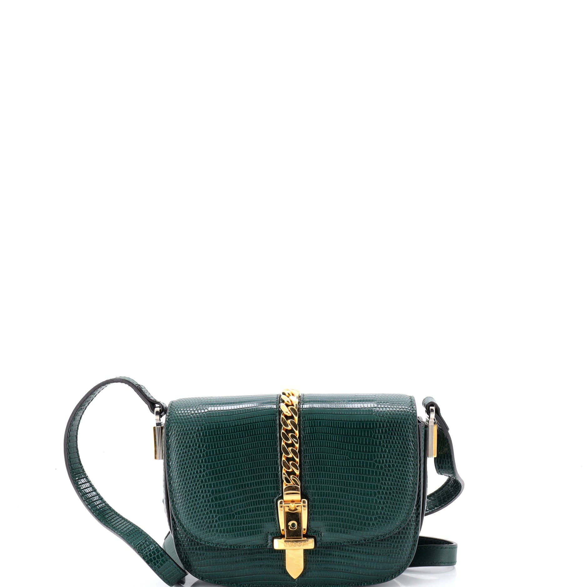 Sylvie 1969 Shoulder Bag Lizard Small