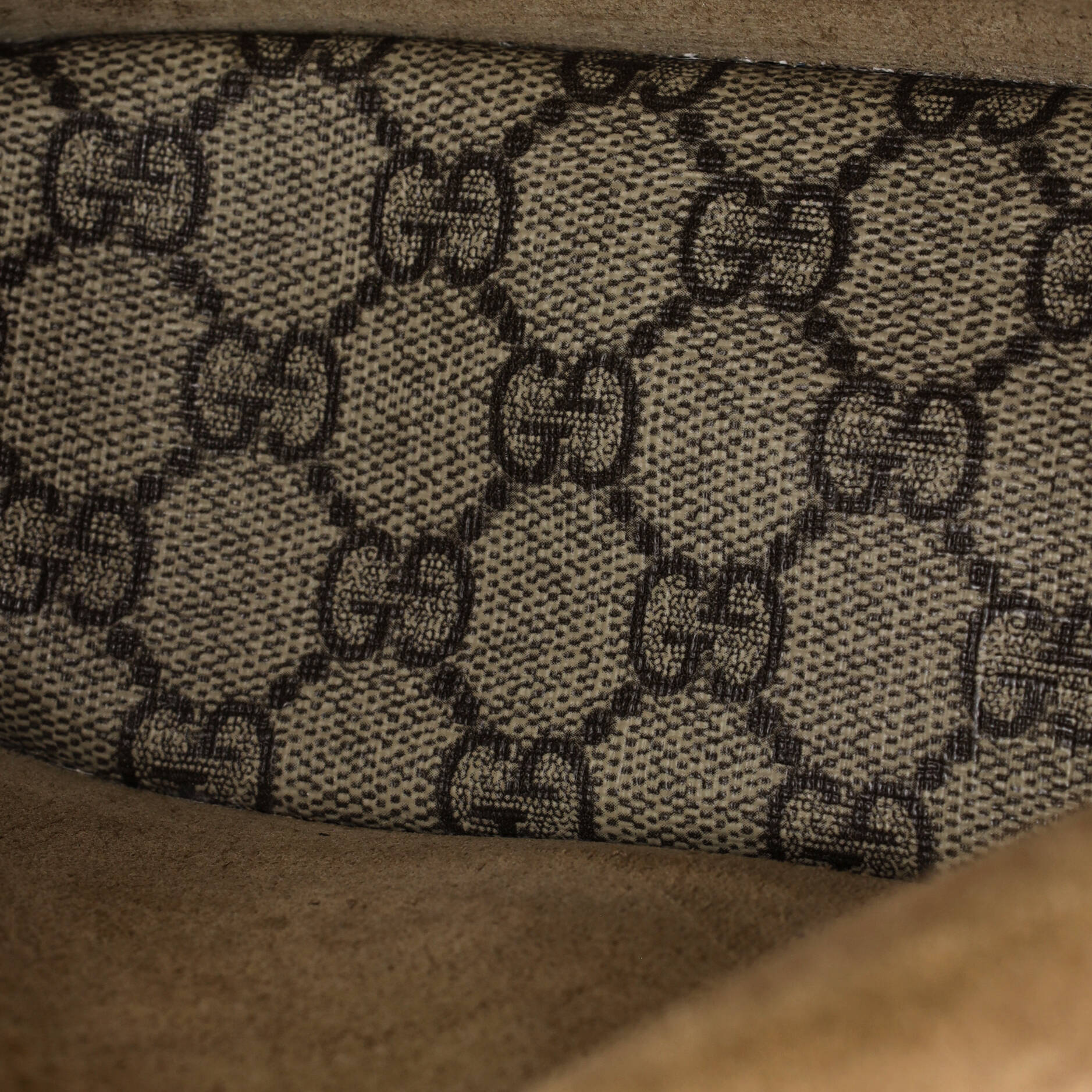 Dionysus Bag GG Coated Canvas with Crystal Embellished Metal Small