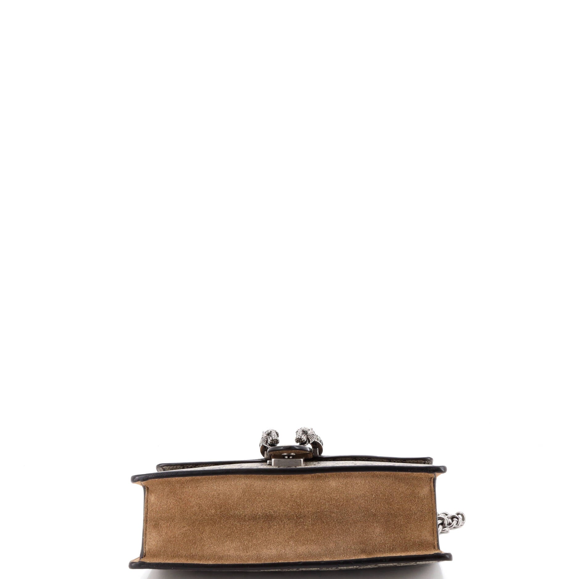 Dionysus Bag GG Coated Canvas with Crystal Embellished Metal Small