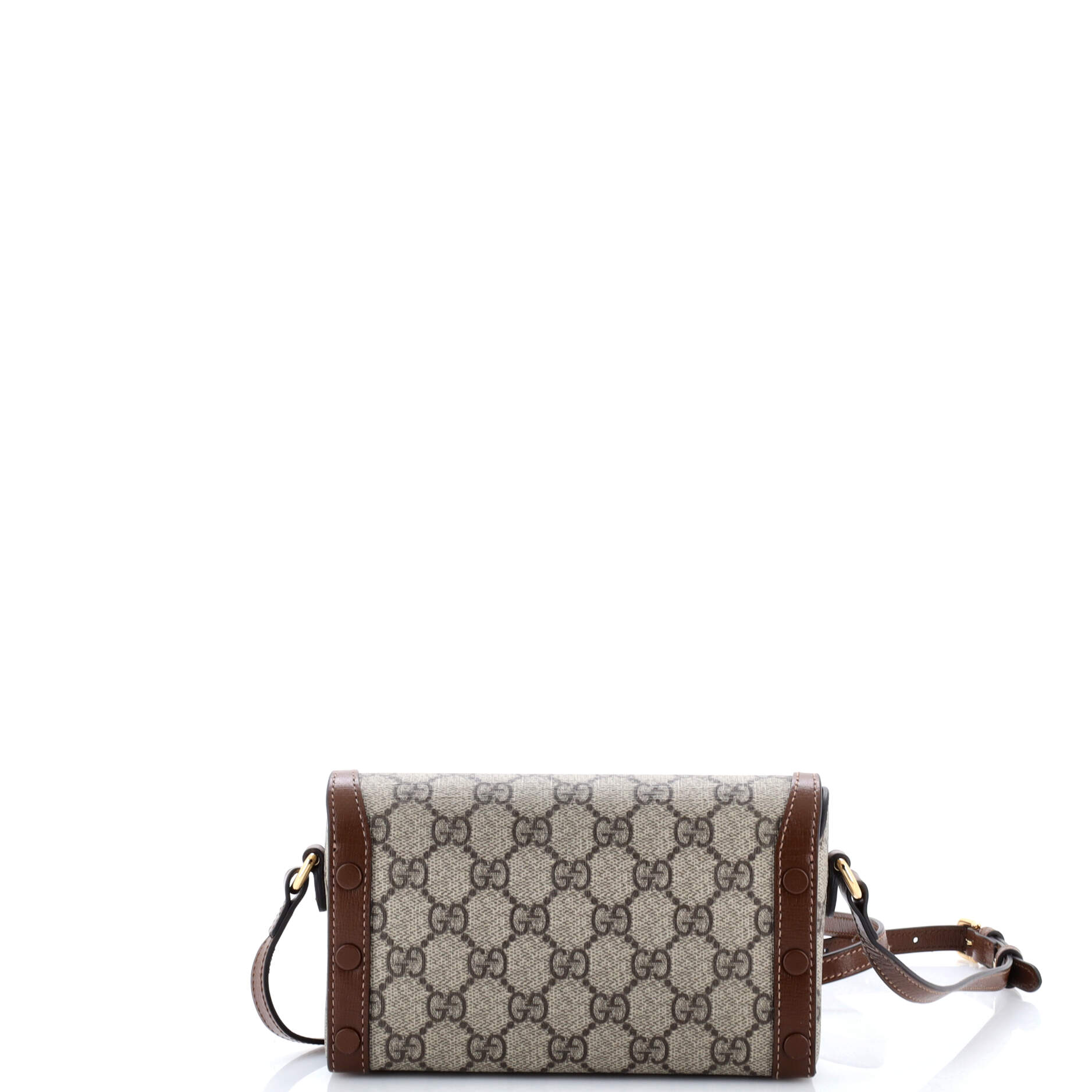 Horsebit 1955 Flap Crossbody Bag GG Coated Canvas Mini
