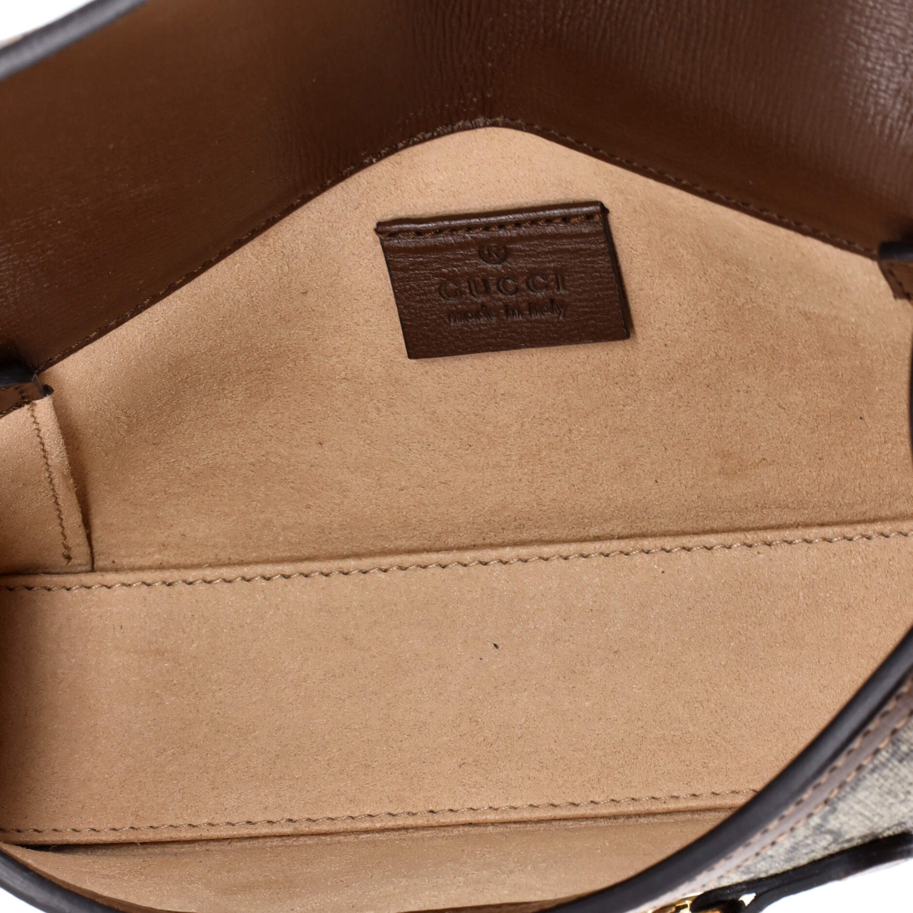Horsebit 1955 Flap Crossbody Bag GG Coated Canvas Mini