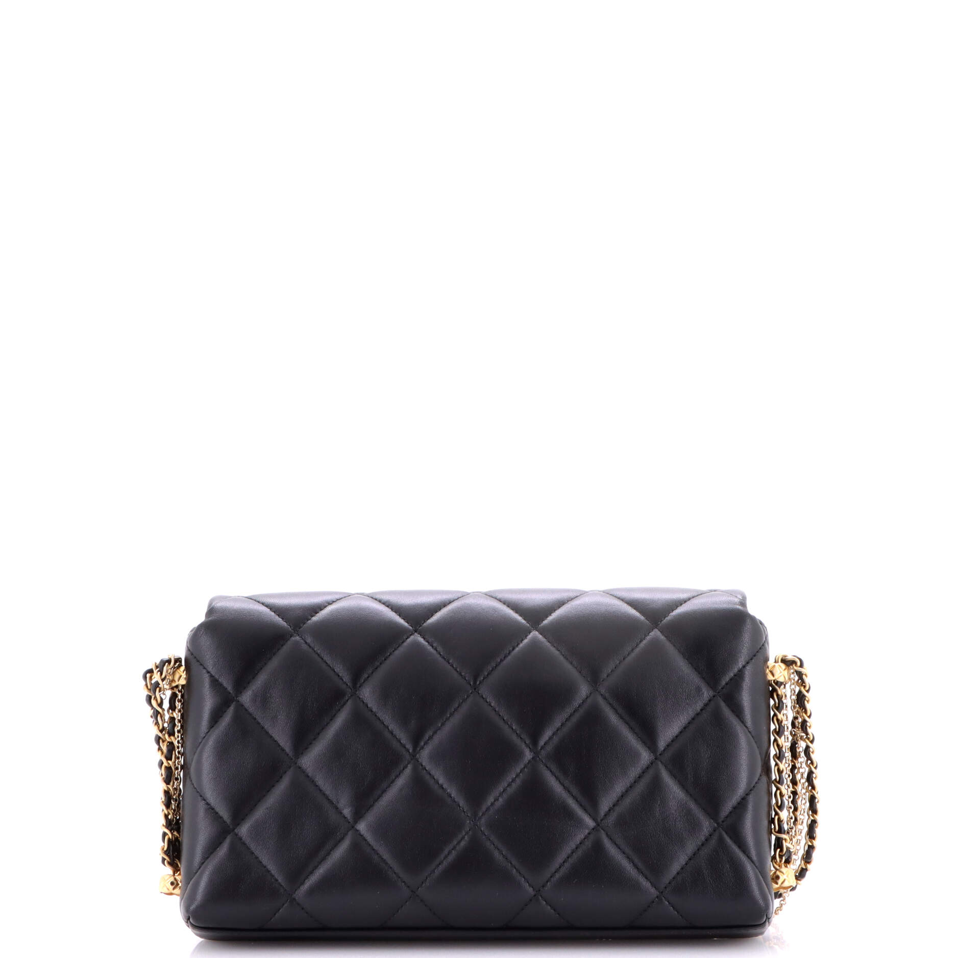 Crush on Chains Flap Bag Quilted Lambskin Medium