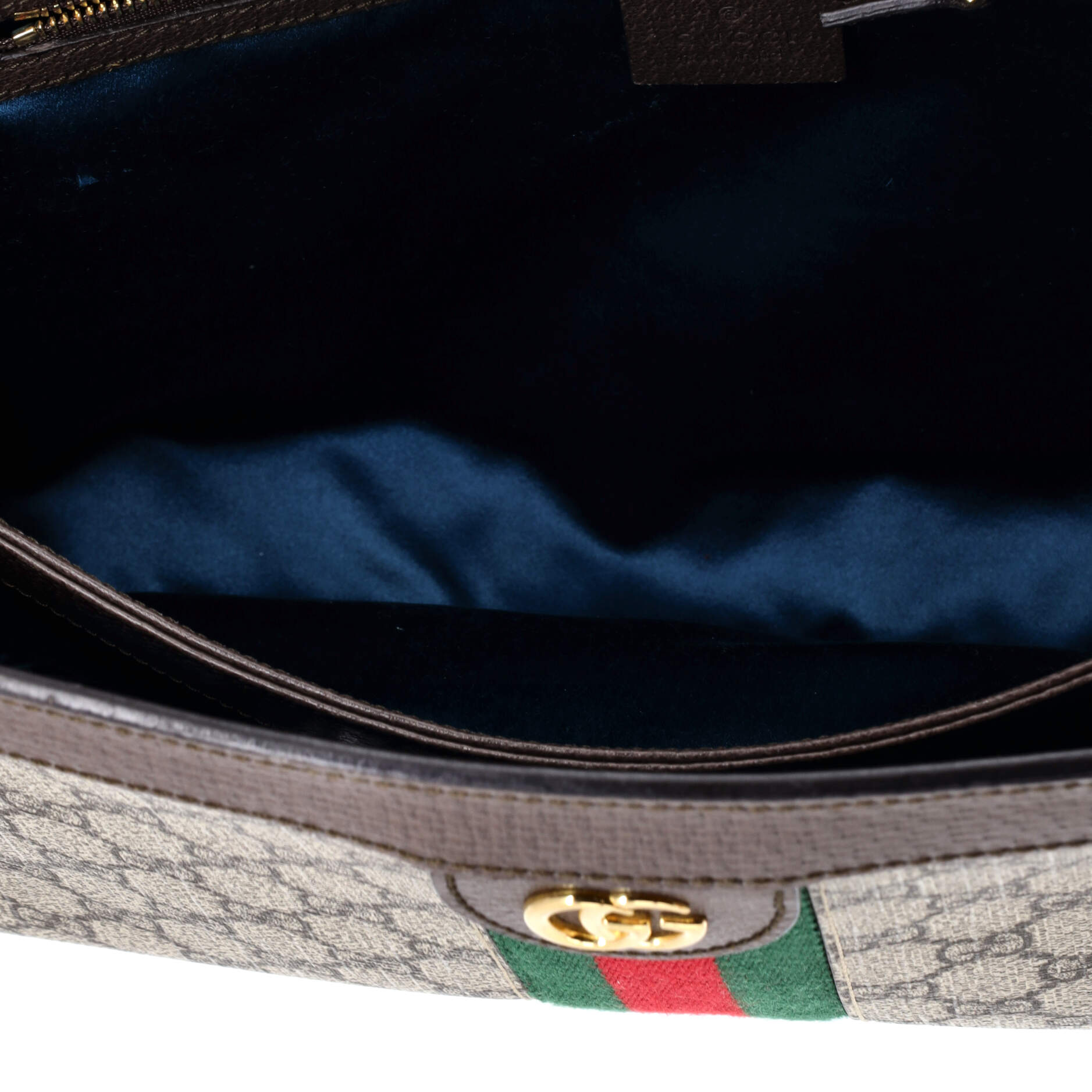 Ophidia Chain Shoulder Bag GG Coated Canvas Medium