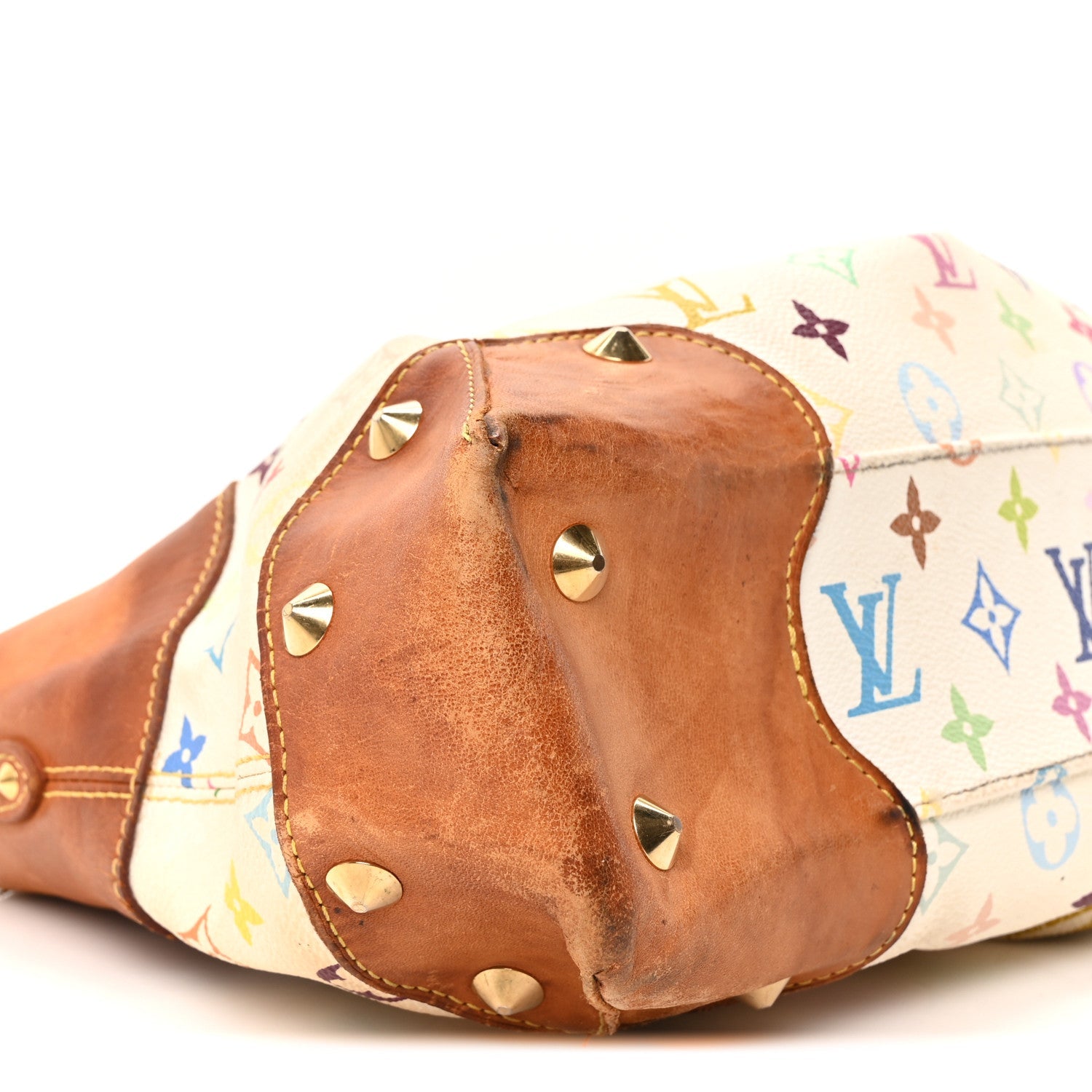 Monogram Multicolor Judy MM White