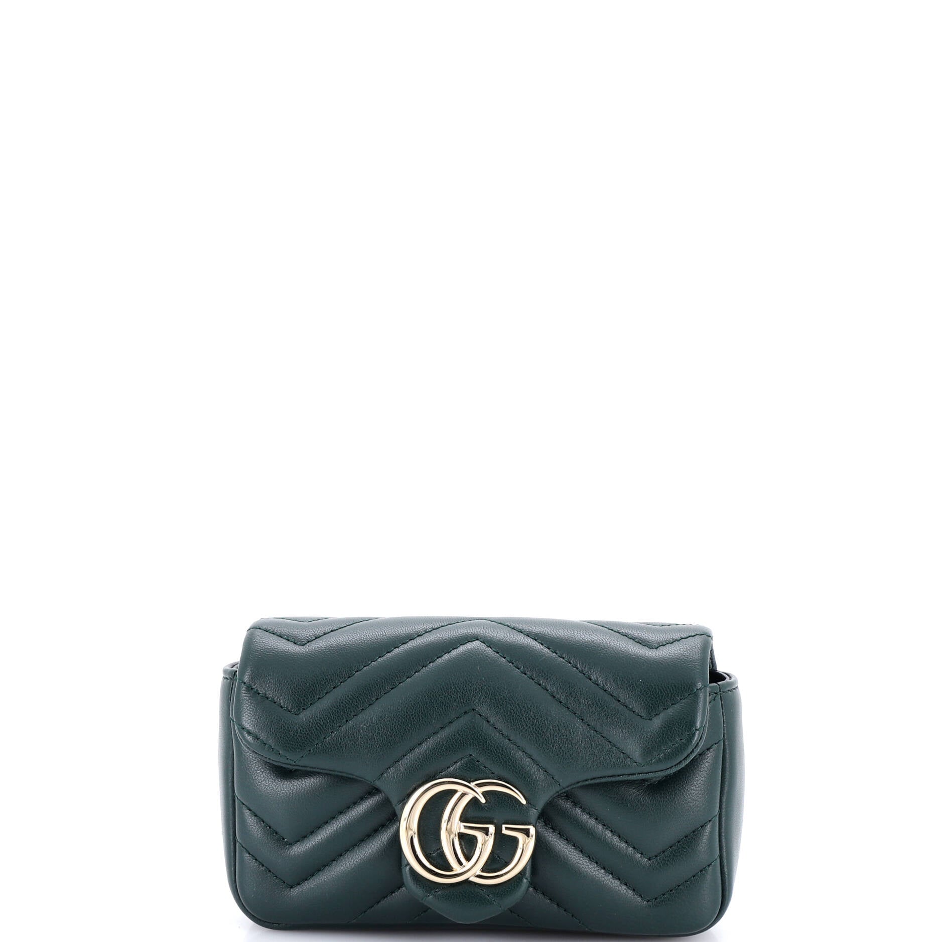GG Marmont Flap Bag Matelasse Leather Super Mini