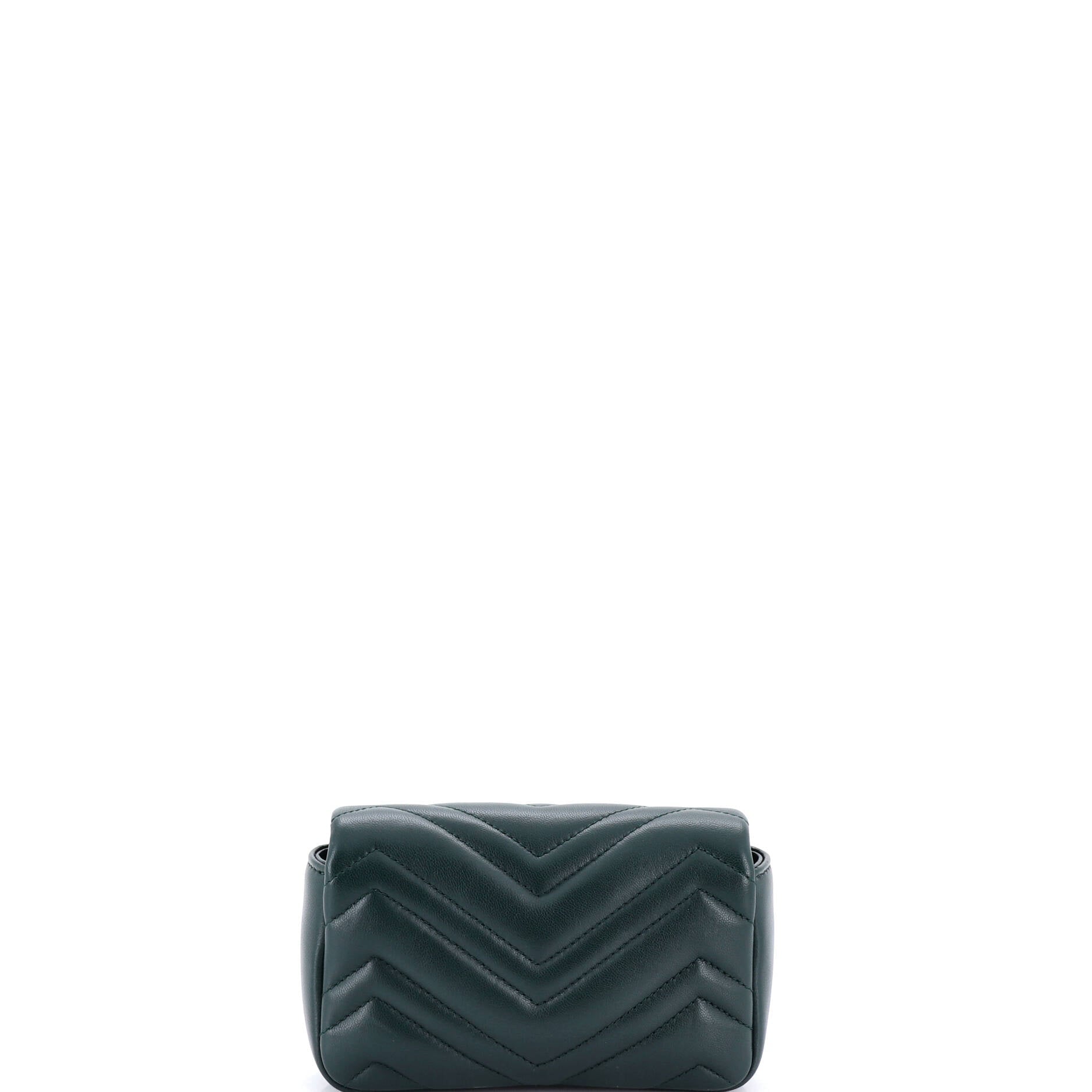 GG Marmont Flap Bag Matelasse Leather Super Mini