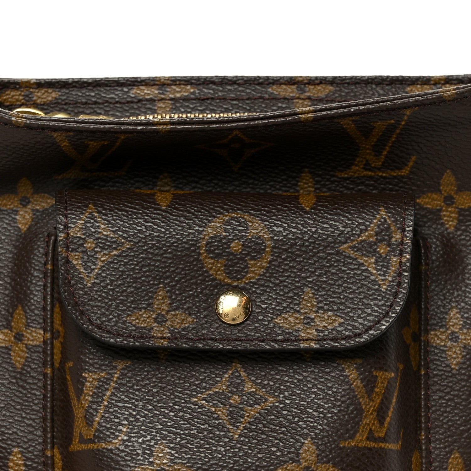 Monogram Partition Wristlet