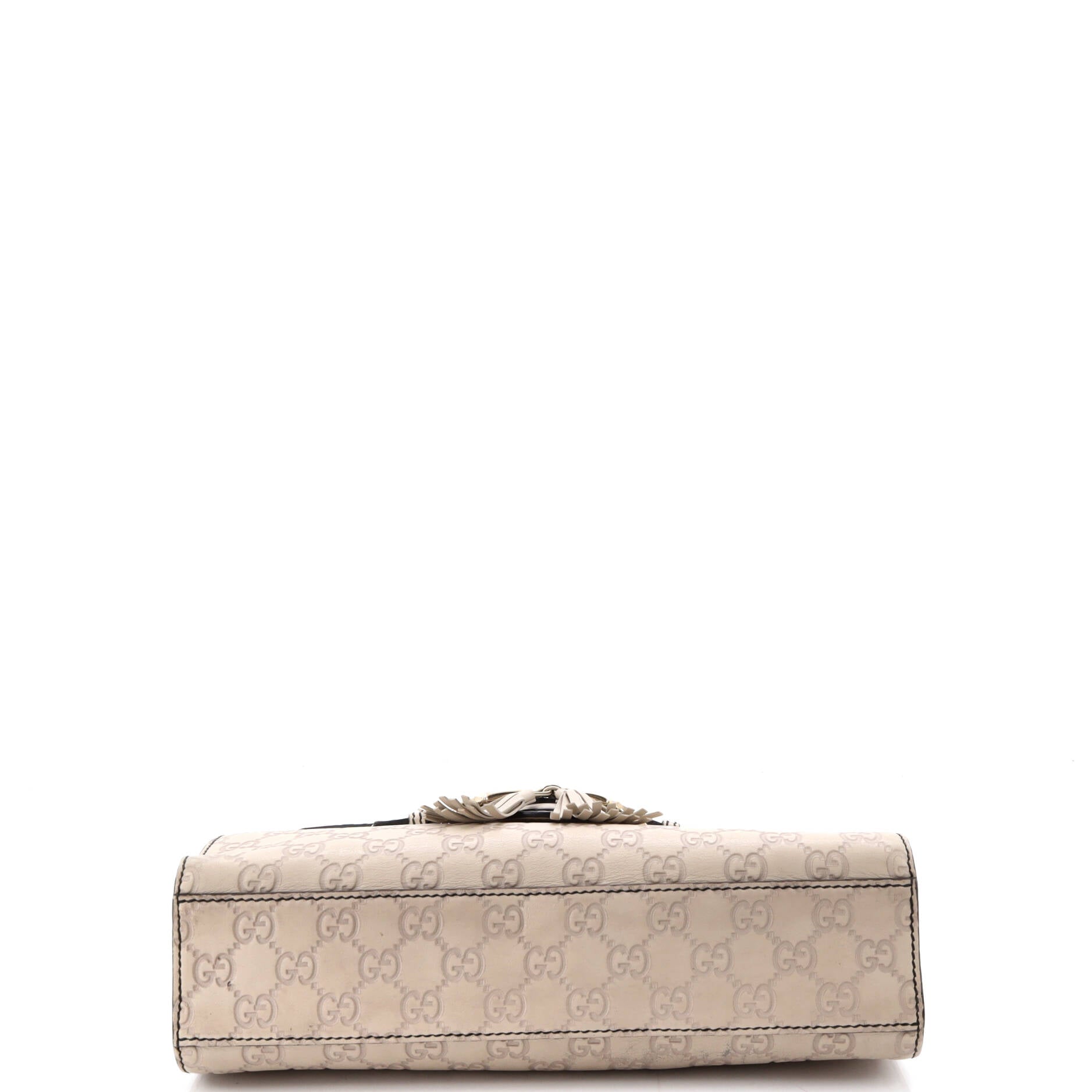 Emily Chain Flap Bag Guccissima Leather Medium