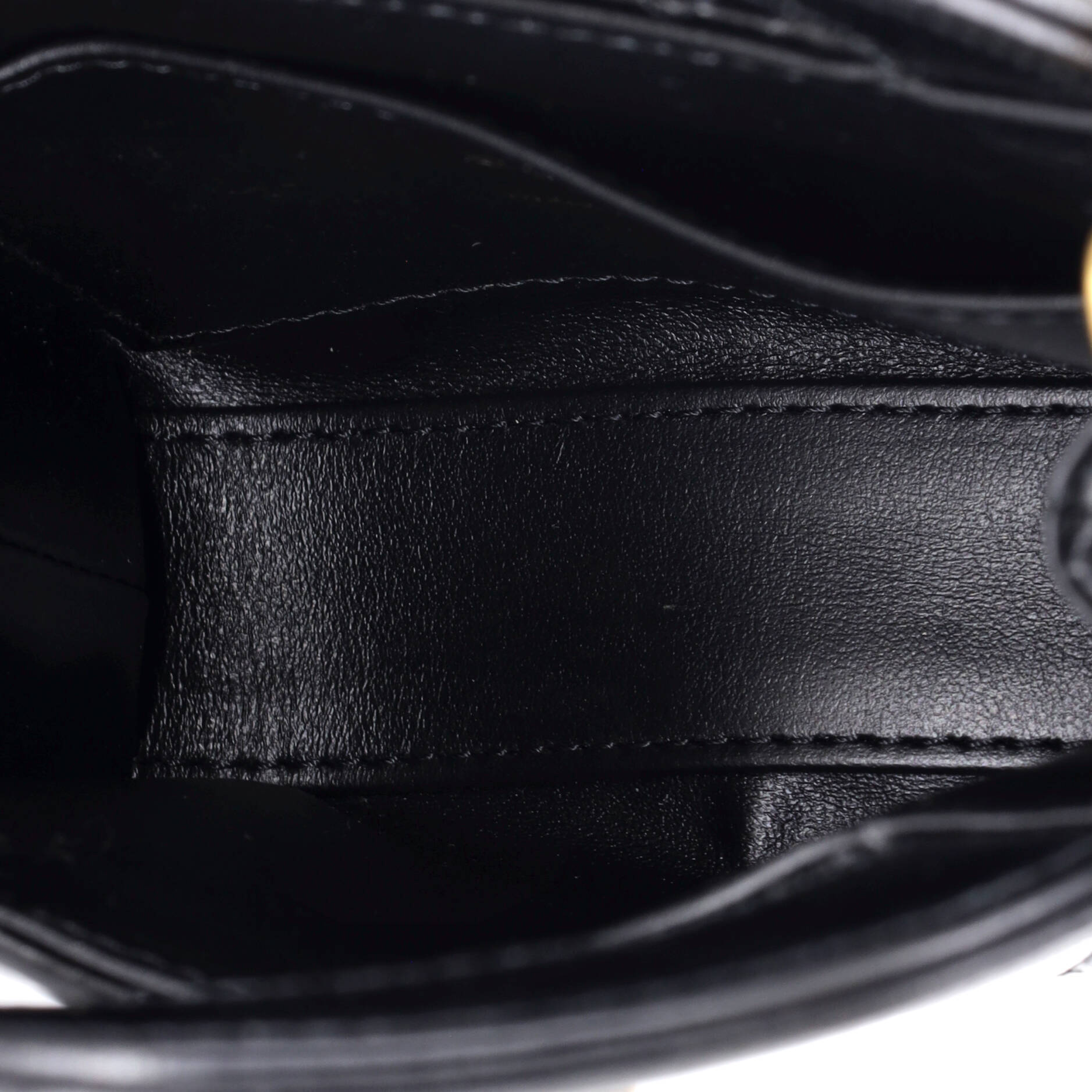 Kelly Top Handle Shopping Bag Quilted Shiny Aged Calfskin Nano