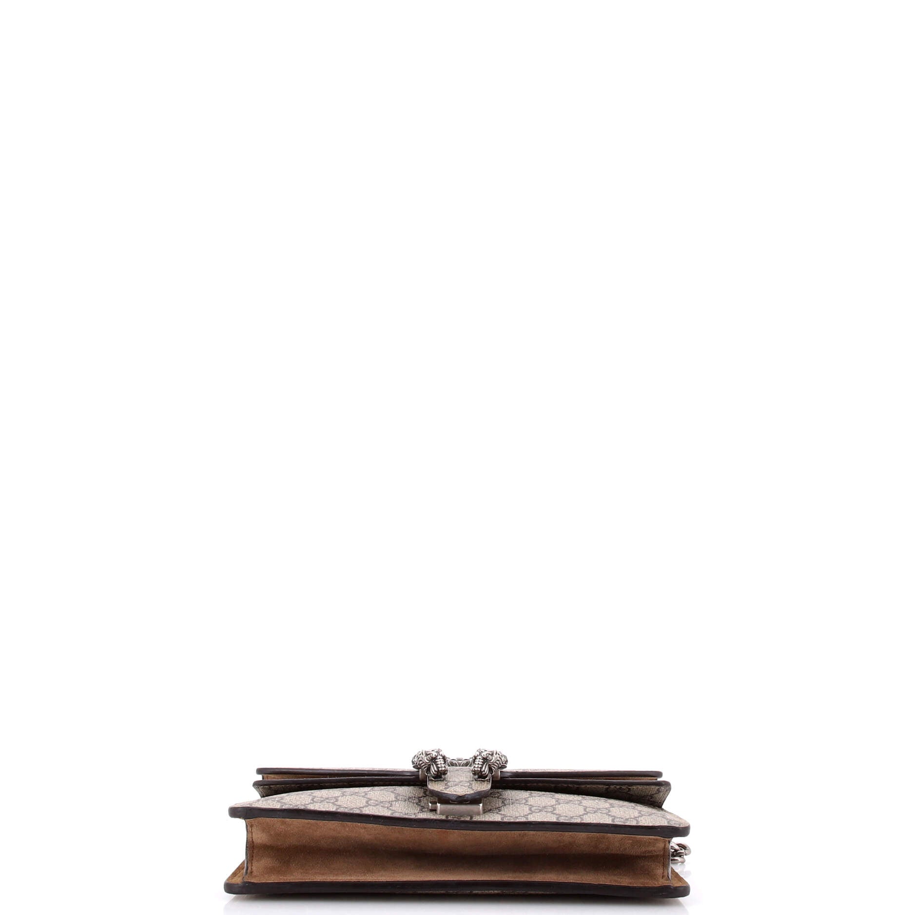 Dionysus Bag GG Coated Canvas with Crystal Embellished Metal Small