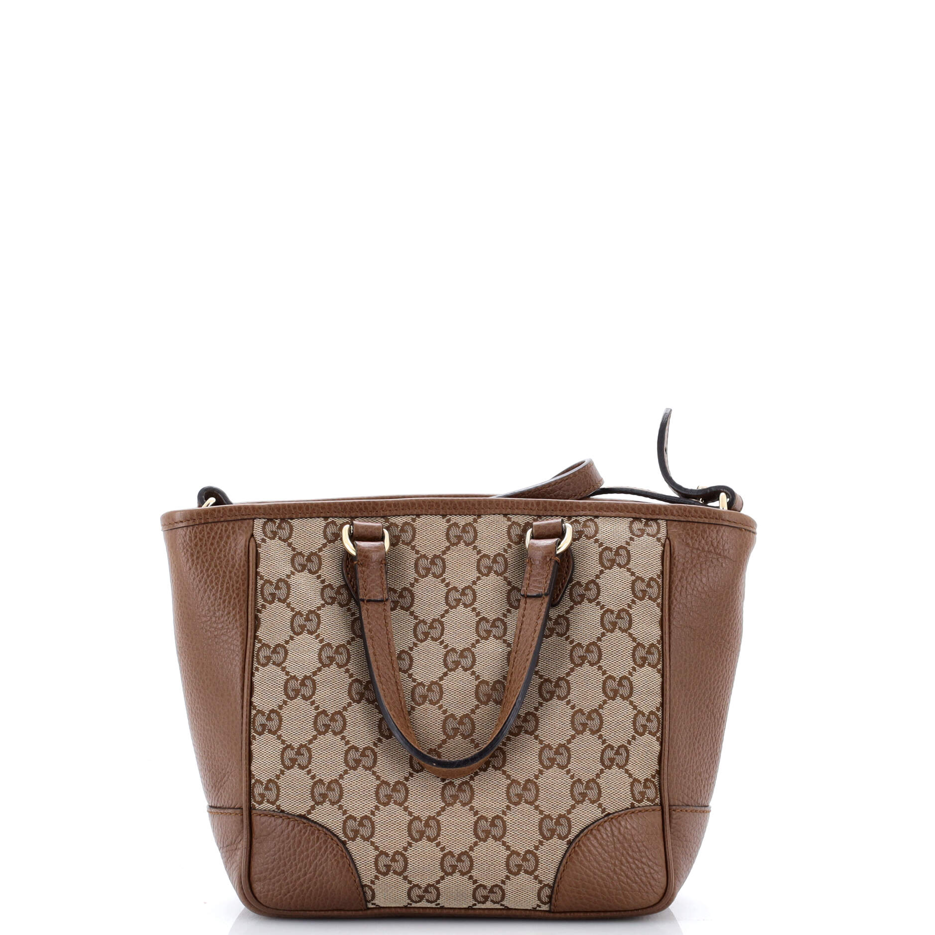 Bree Convertible Tote GG Canvas with Leather Small