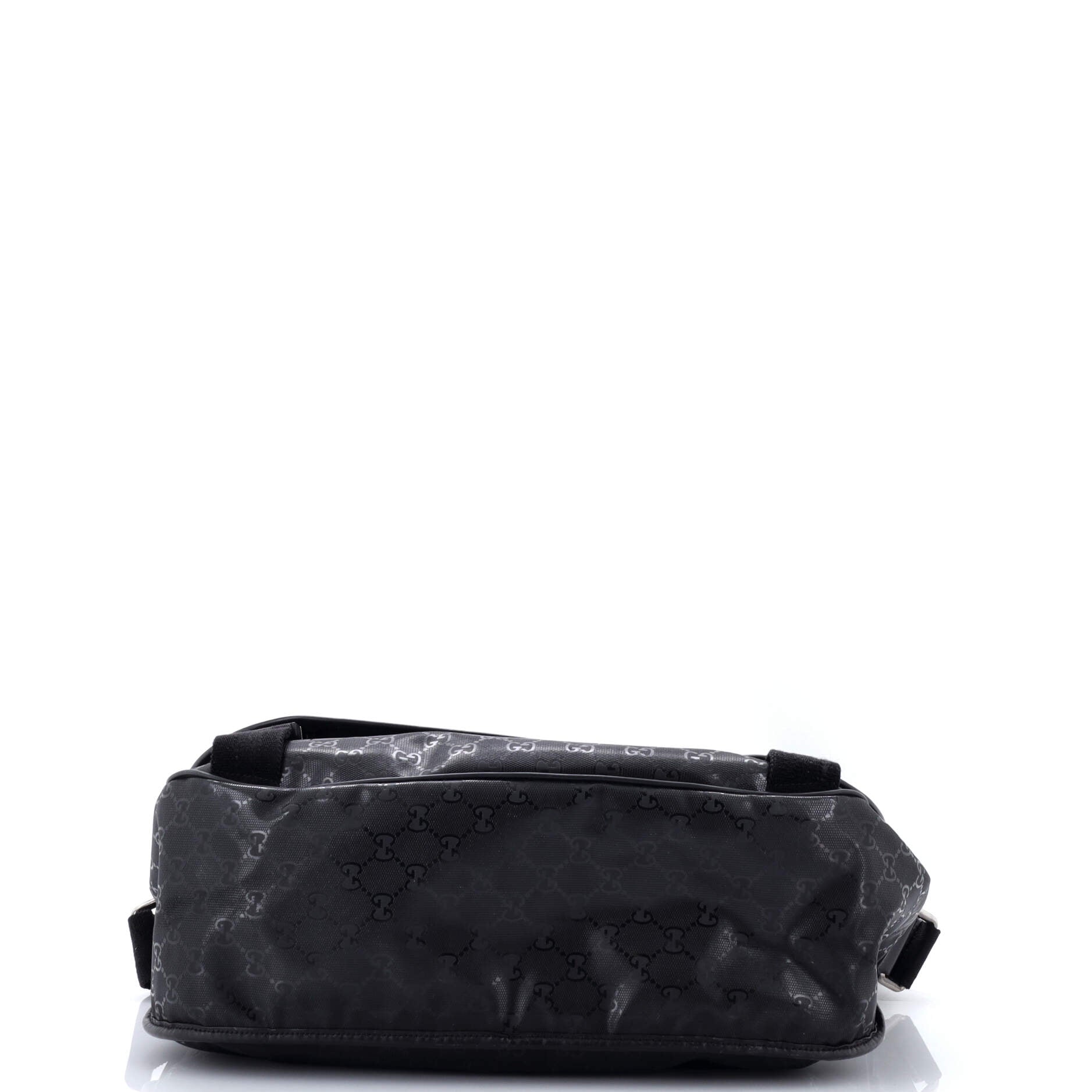Double Buckle Messenger Bag GG Imprime Large
