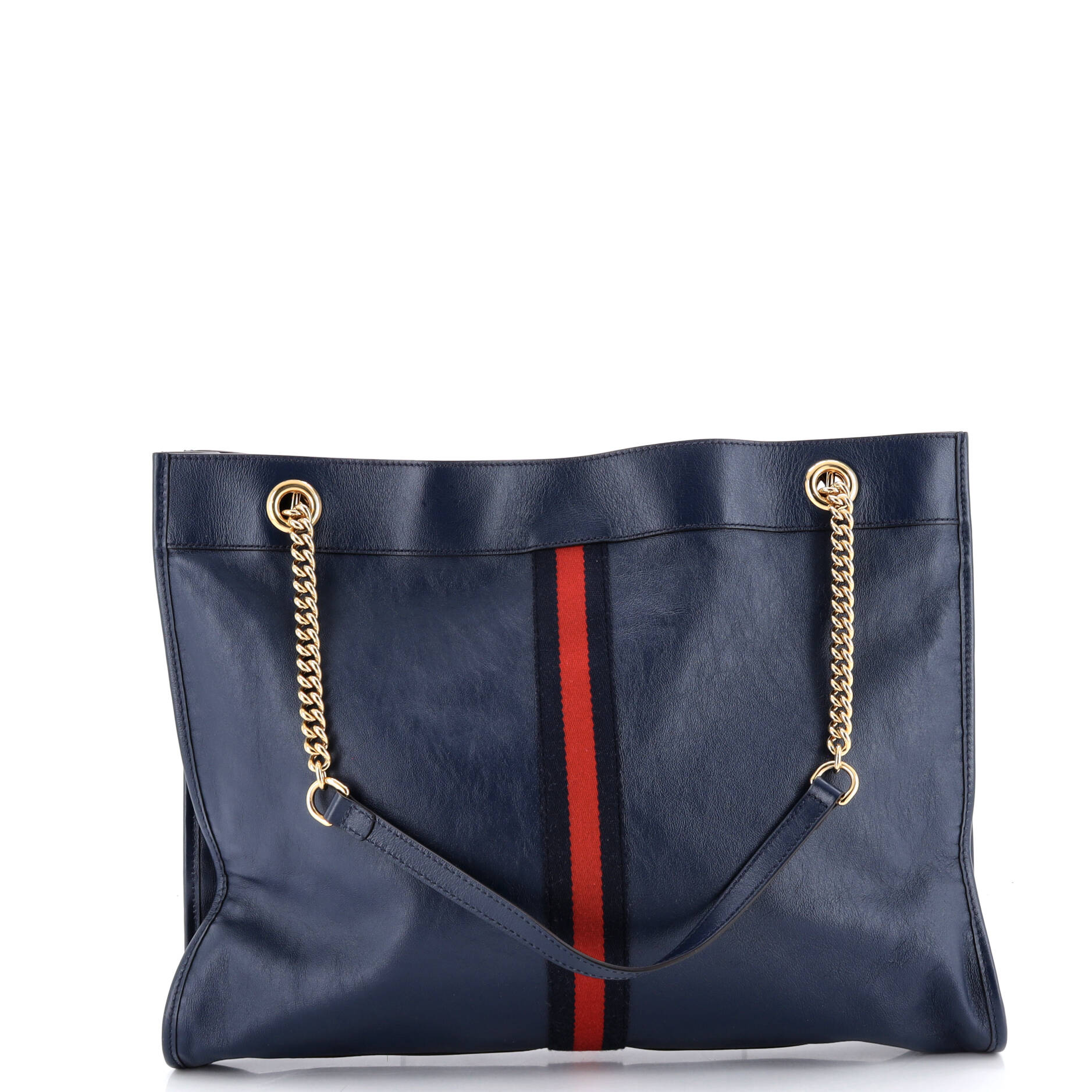 Rajah Chain Tote Leather Large