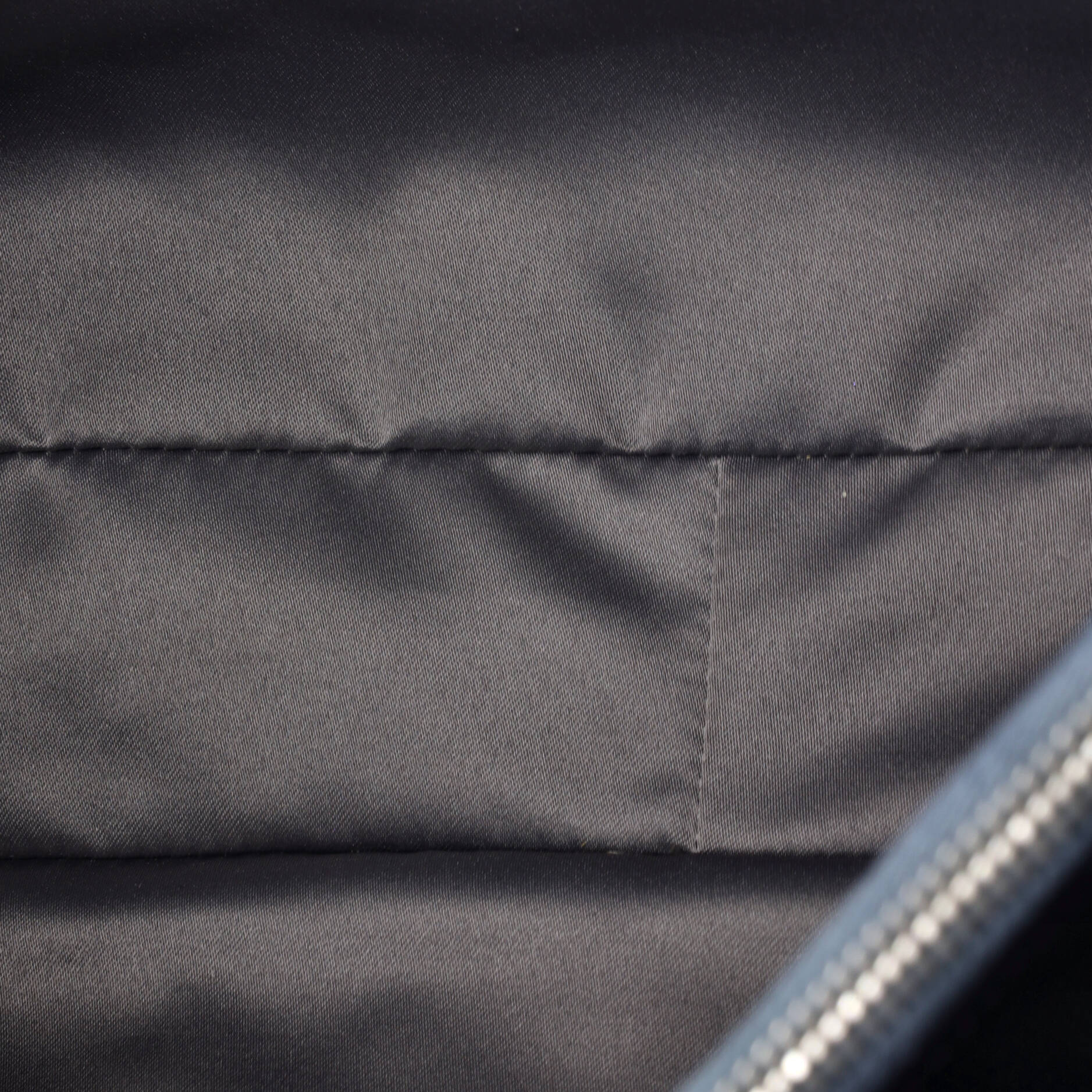 Grand Shopping Tote Quilted Caviar