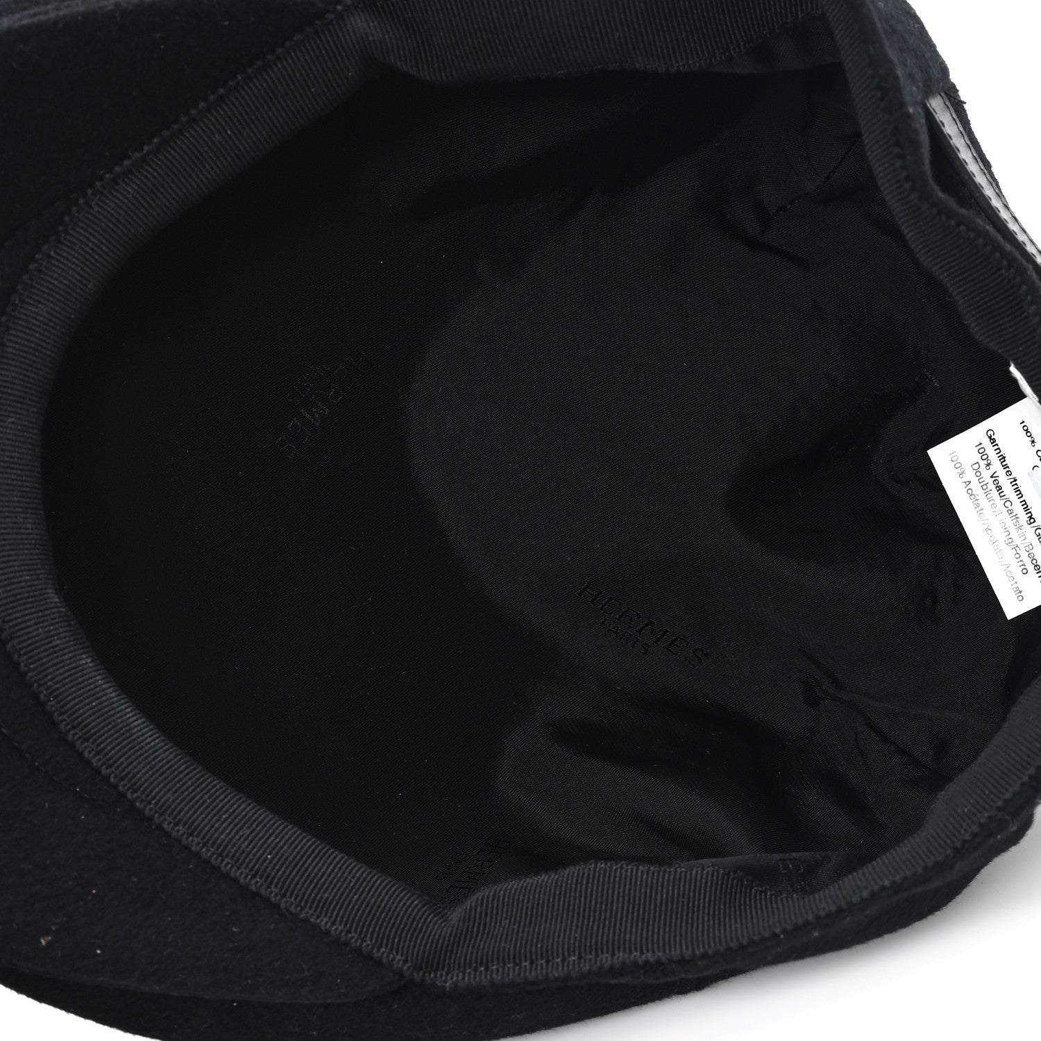 Cashmere Cap 58 Black