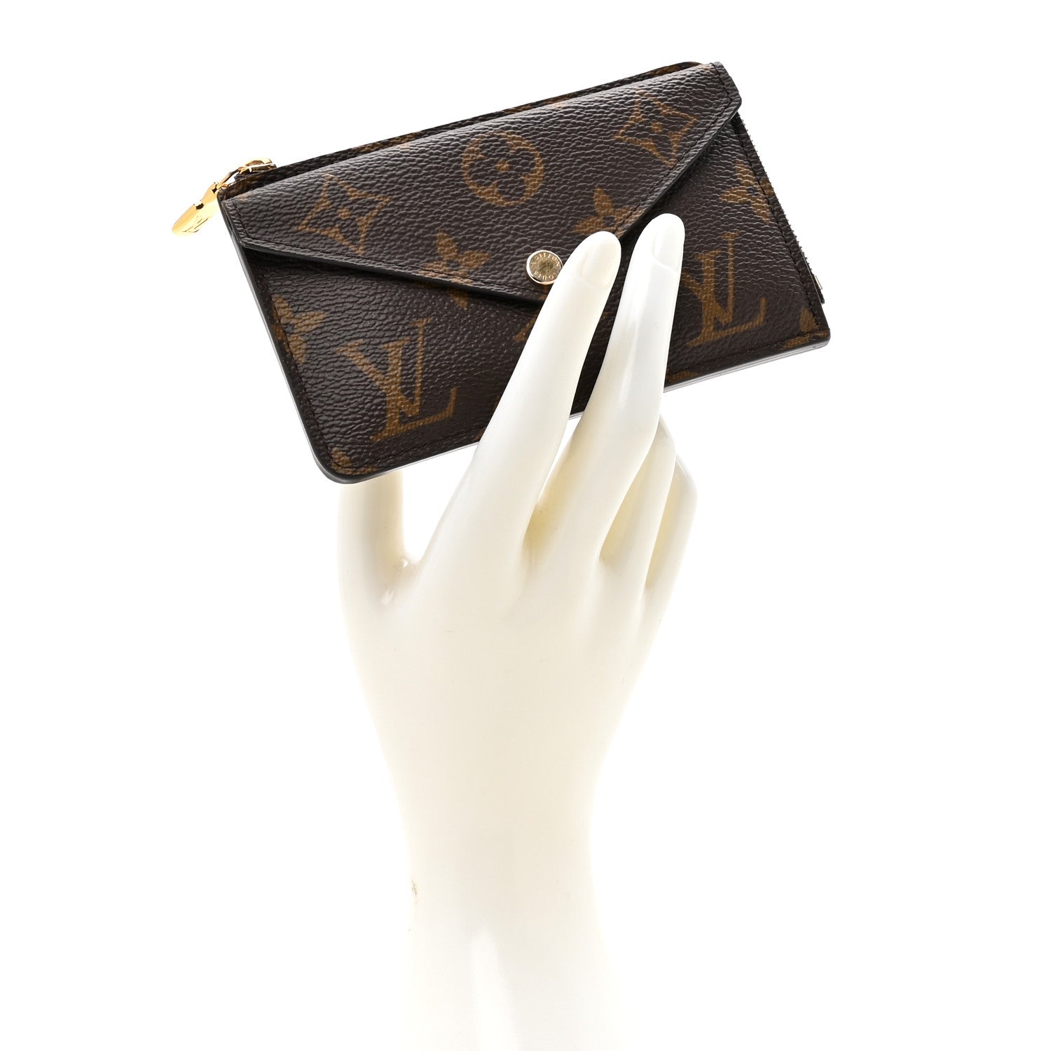 Monogram Recto Verso Card Holder Black