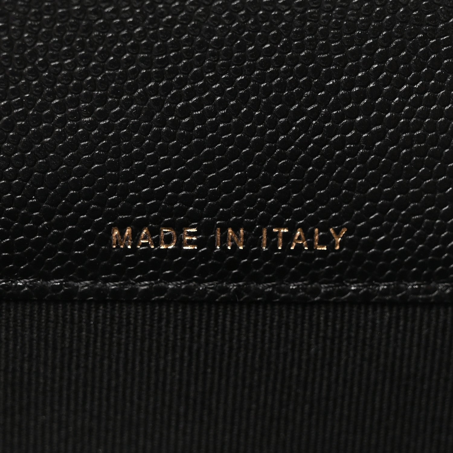 Caviar Quilted CC Flap Card Holder Black