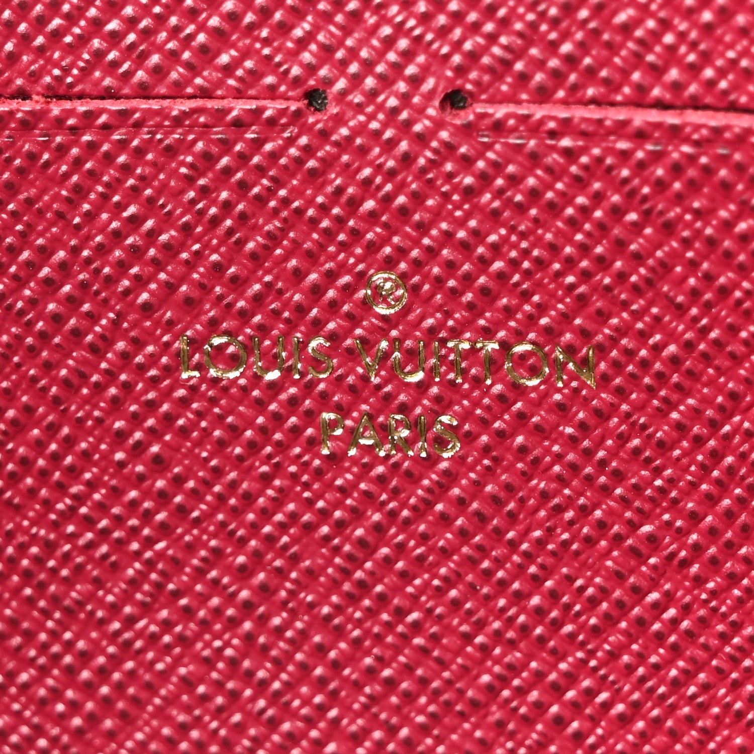 Monogram Clemence Wallet Fuchsia